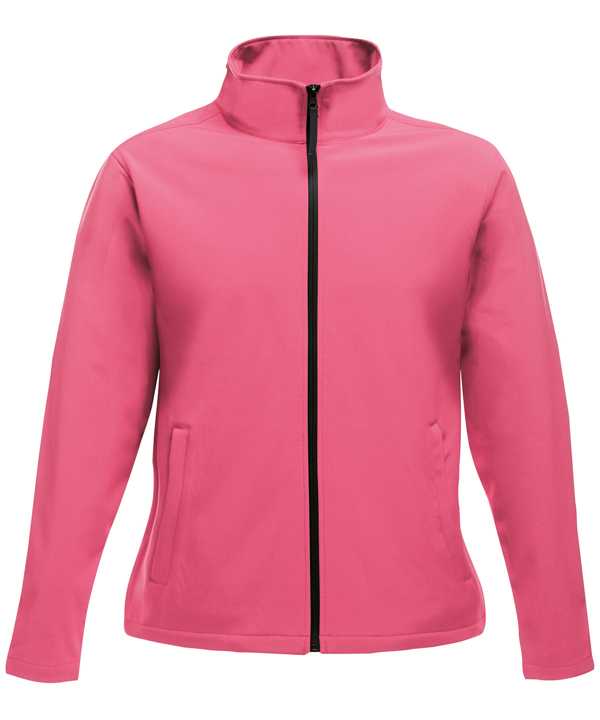 Hot Pink/Black - Women's Ablaze printable softshell - GarmentEmbroidery