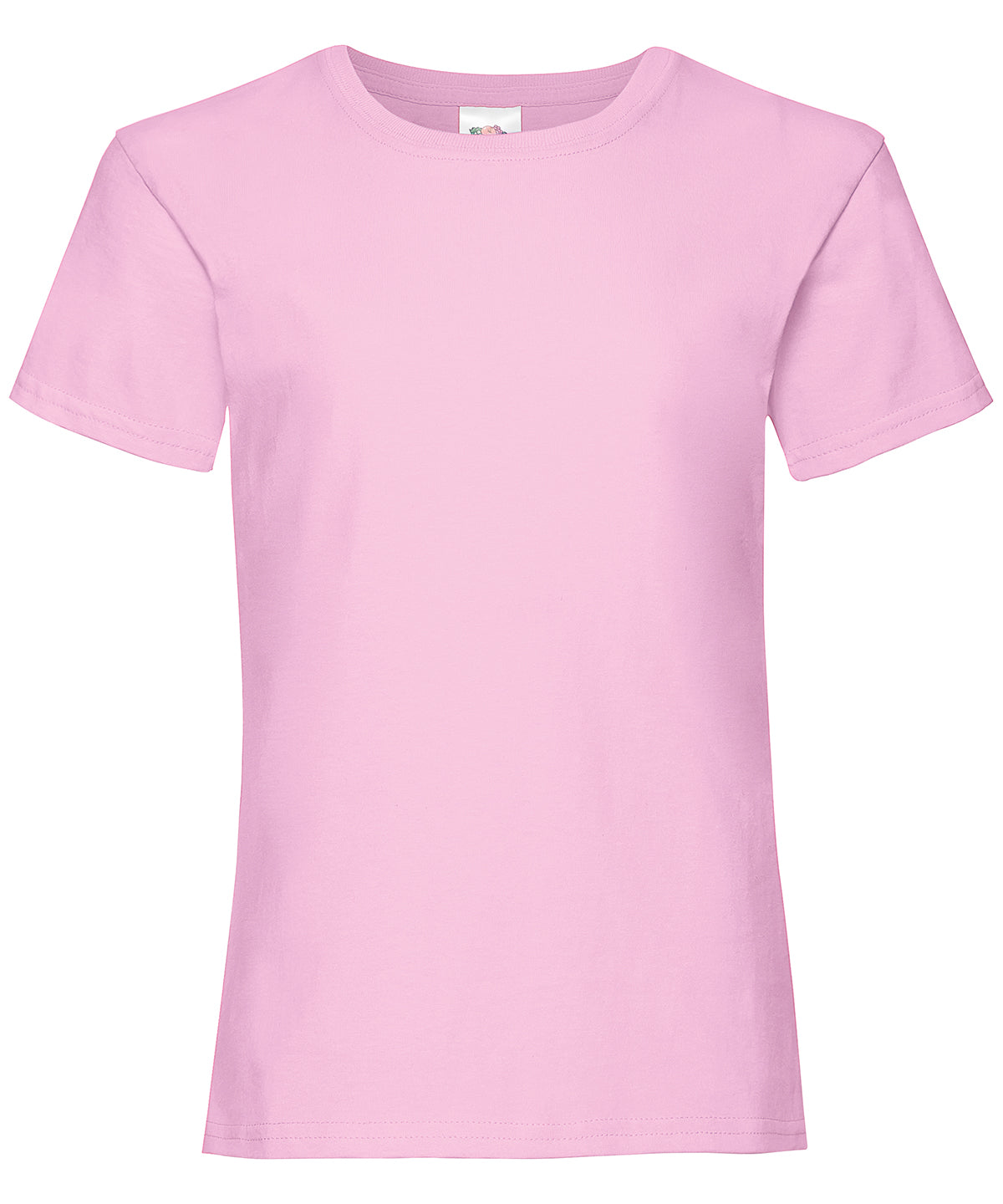 Light Pink - Girls valueweight T - GarmentEmbroidery