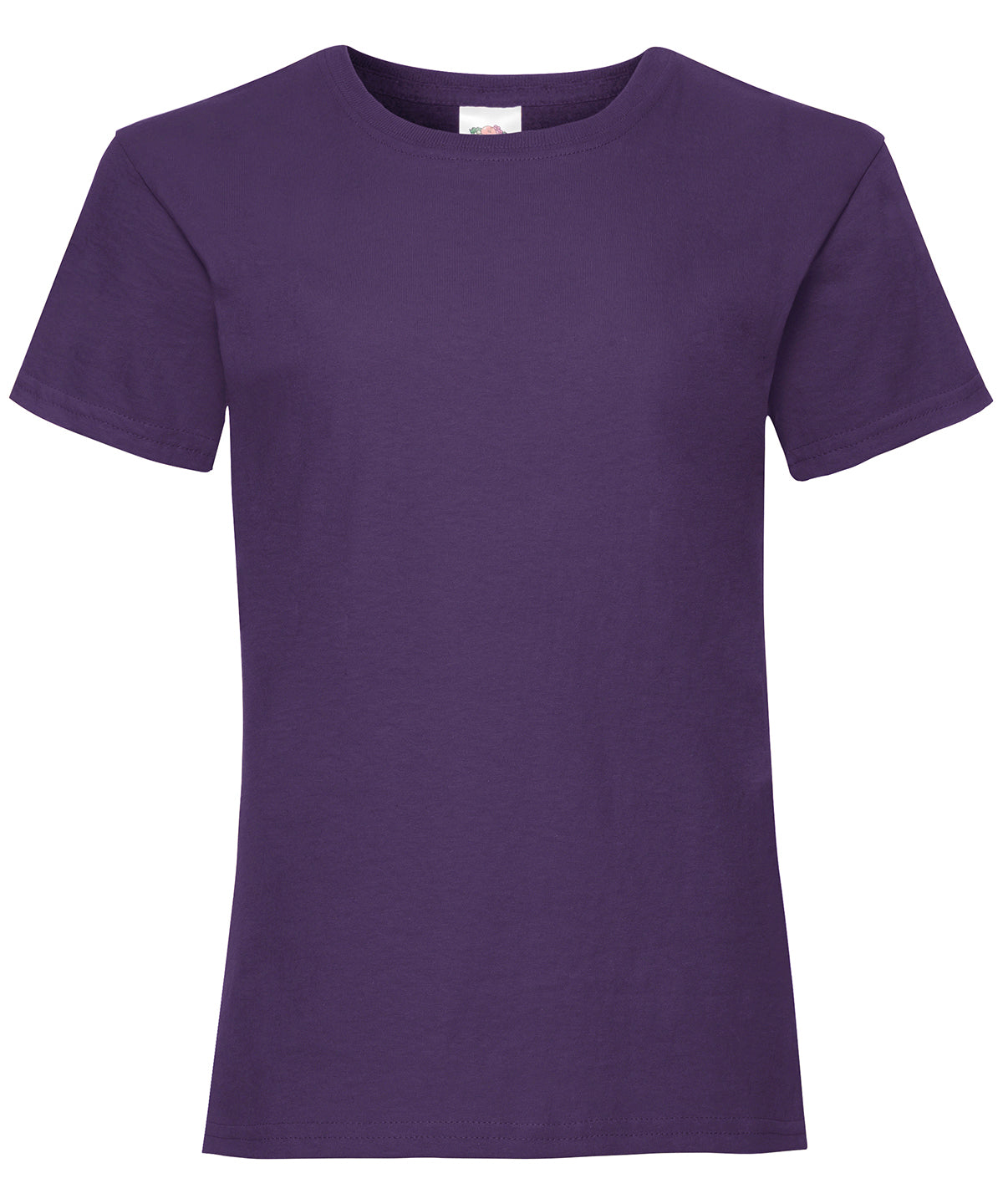 Purple - Girls valueweight T - GarmentEmbroidery