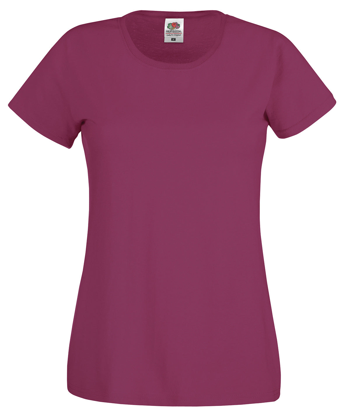 Burgundy - Women's original T - GarmentEmbroidery