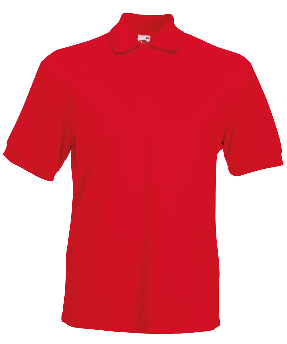 Red - Heavyweight 65/35 polo - GarmentEmbroidery