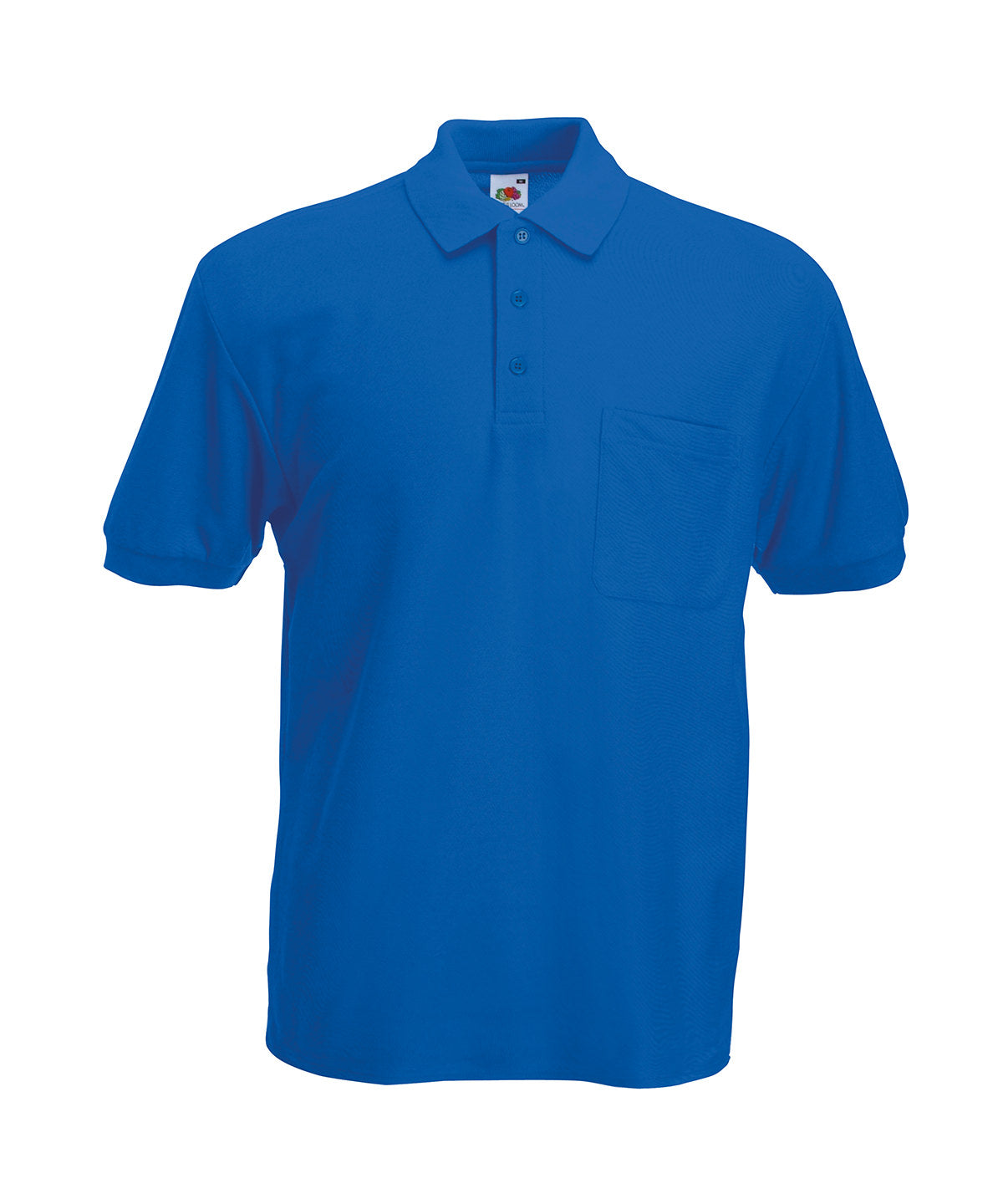 Royal Blue - 65/35 pocket polo - GarmentEmbroidery