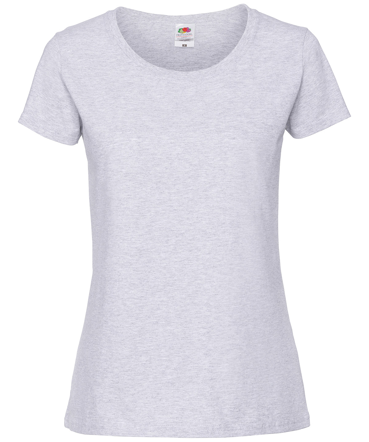 Ash - Lady-fit ringspun premium t-shirt - GarmentEmbroidery