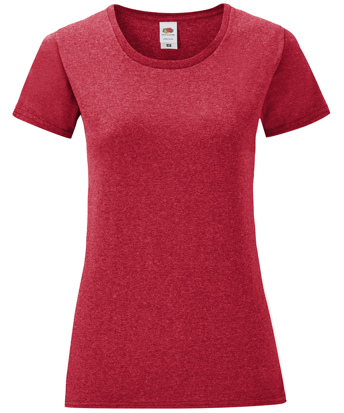 Heather Red - Women's iconic T - GarmentEmbroidery