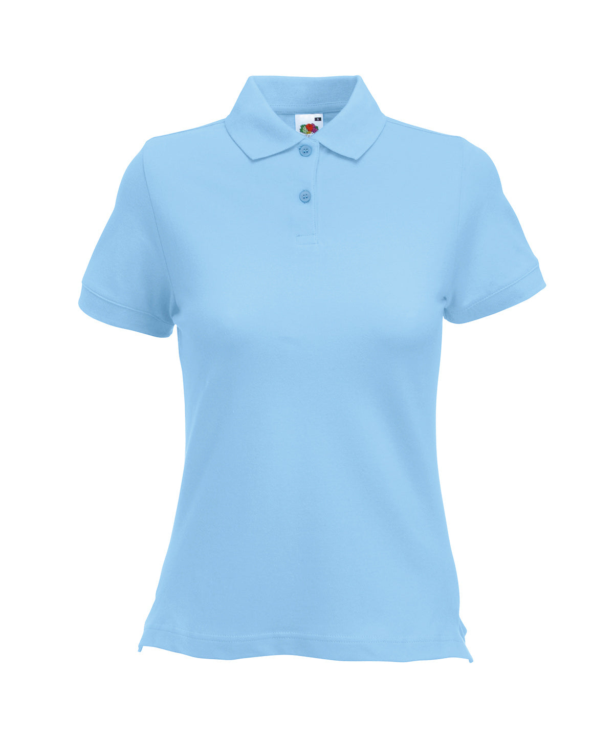 Sky Blue* - Lady-fit polo - GarmentEmbroidery