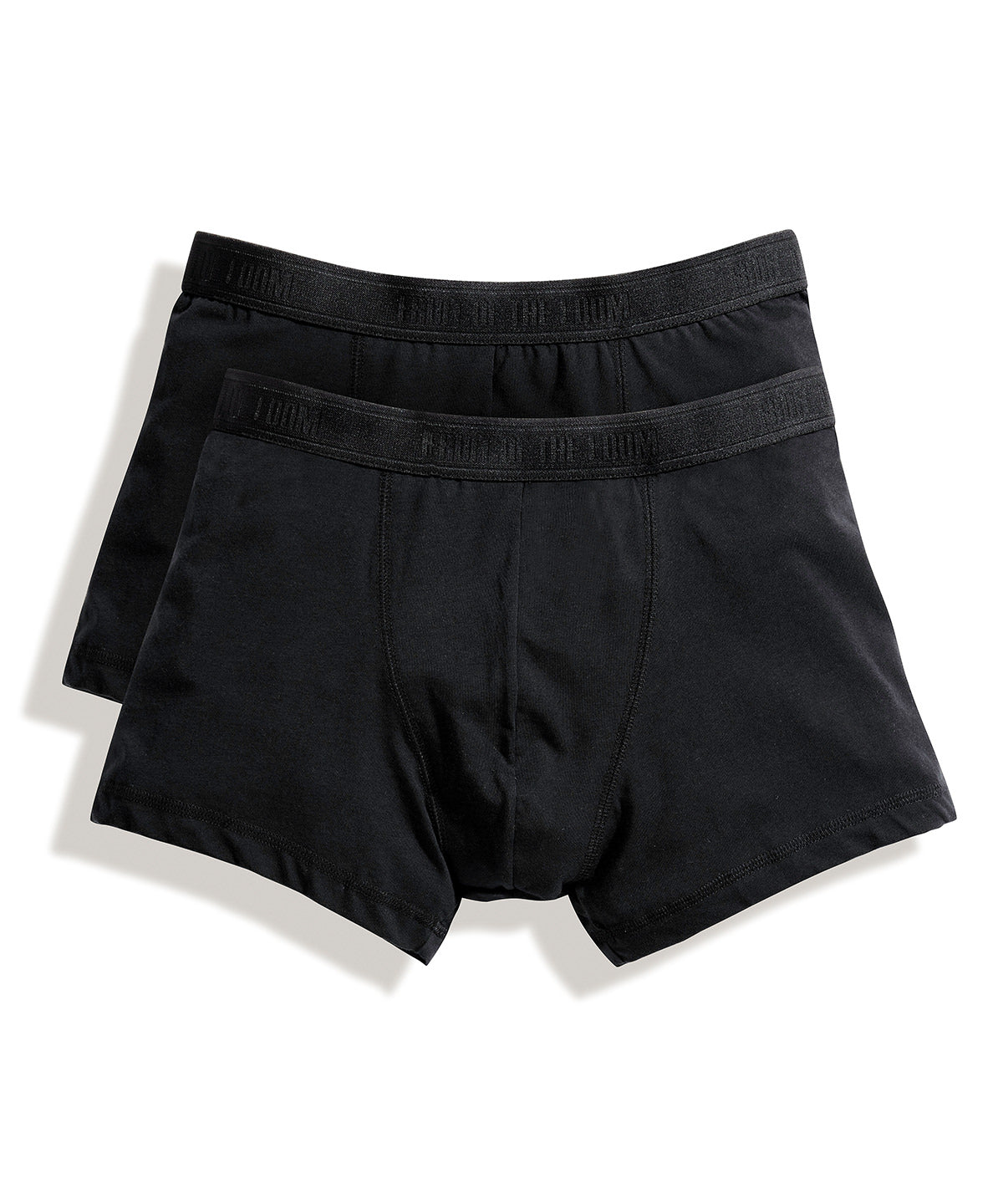 Black - Classic shorty 2-pack - GarmentEmbroidery