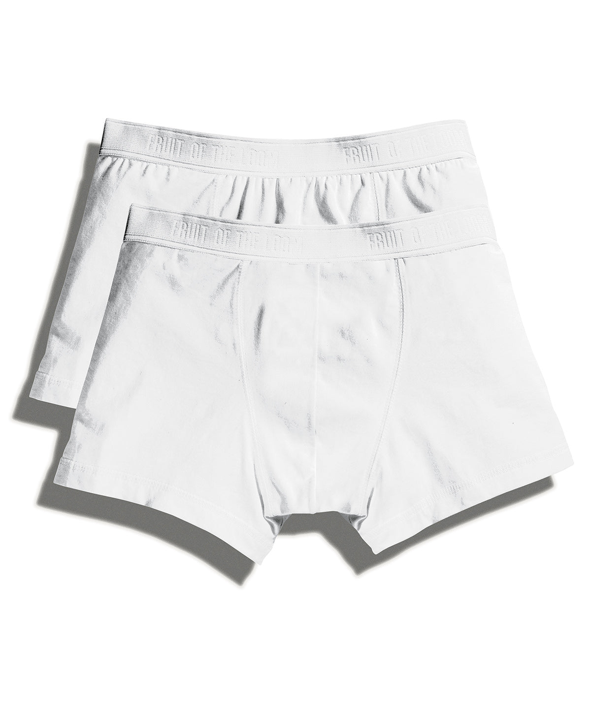 White - Classic shorty 2-pack - GarmentEmbroidery