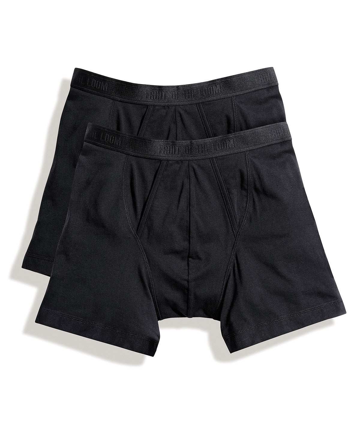 Black - Classic boxer 2-pack - GarmentEmbroidery