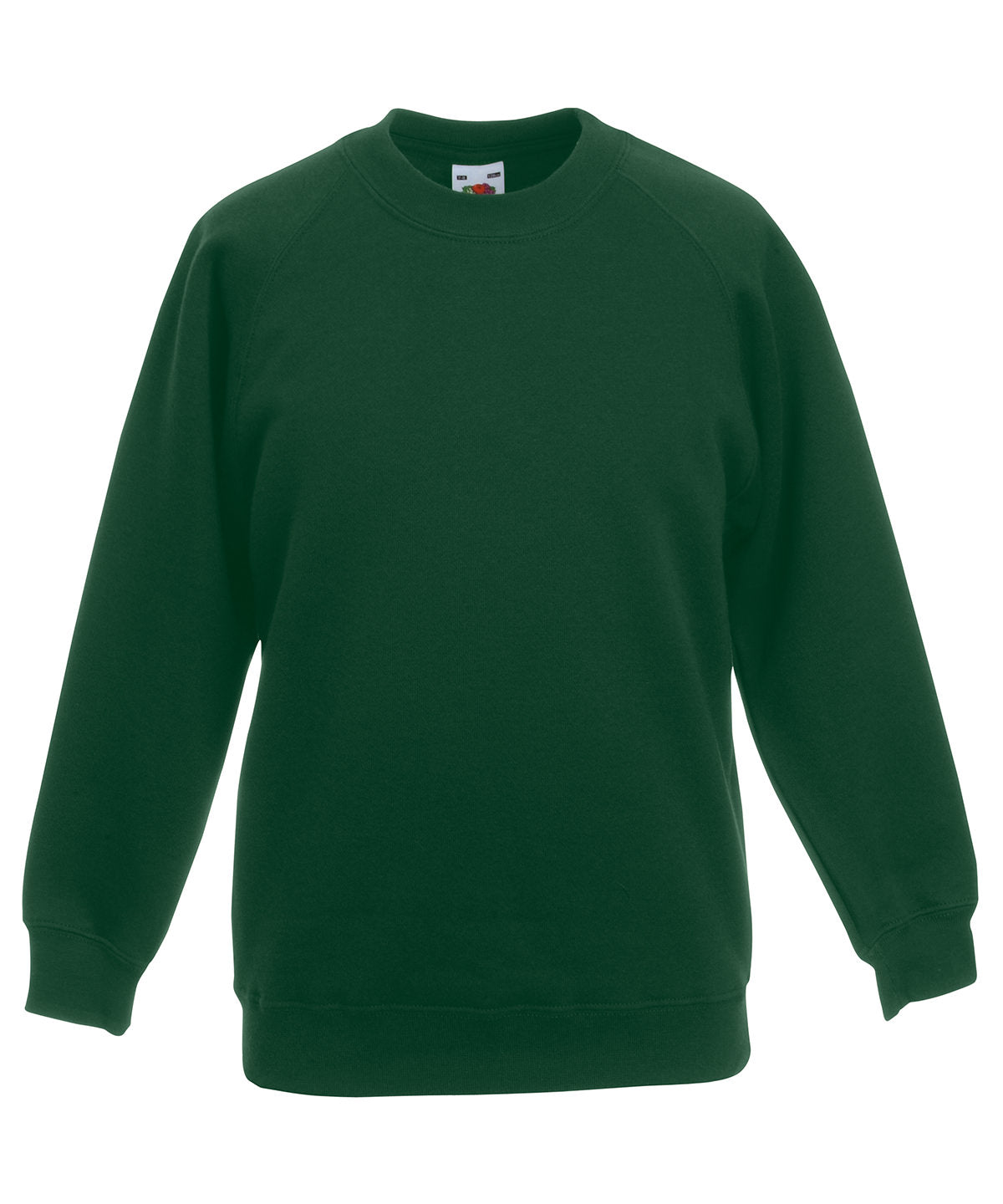 Bottle Green - Premium 70/30 kids raglan sweatshirt - GarmentEmbroidery