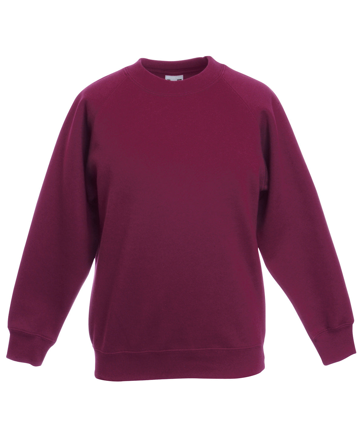 Burgundy - Premium 70/30 kids raglan sweatshirt - GarmentEmbroidery