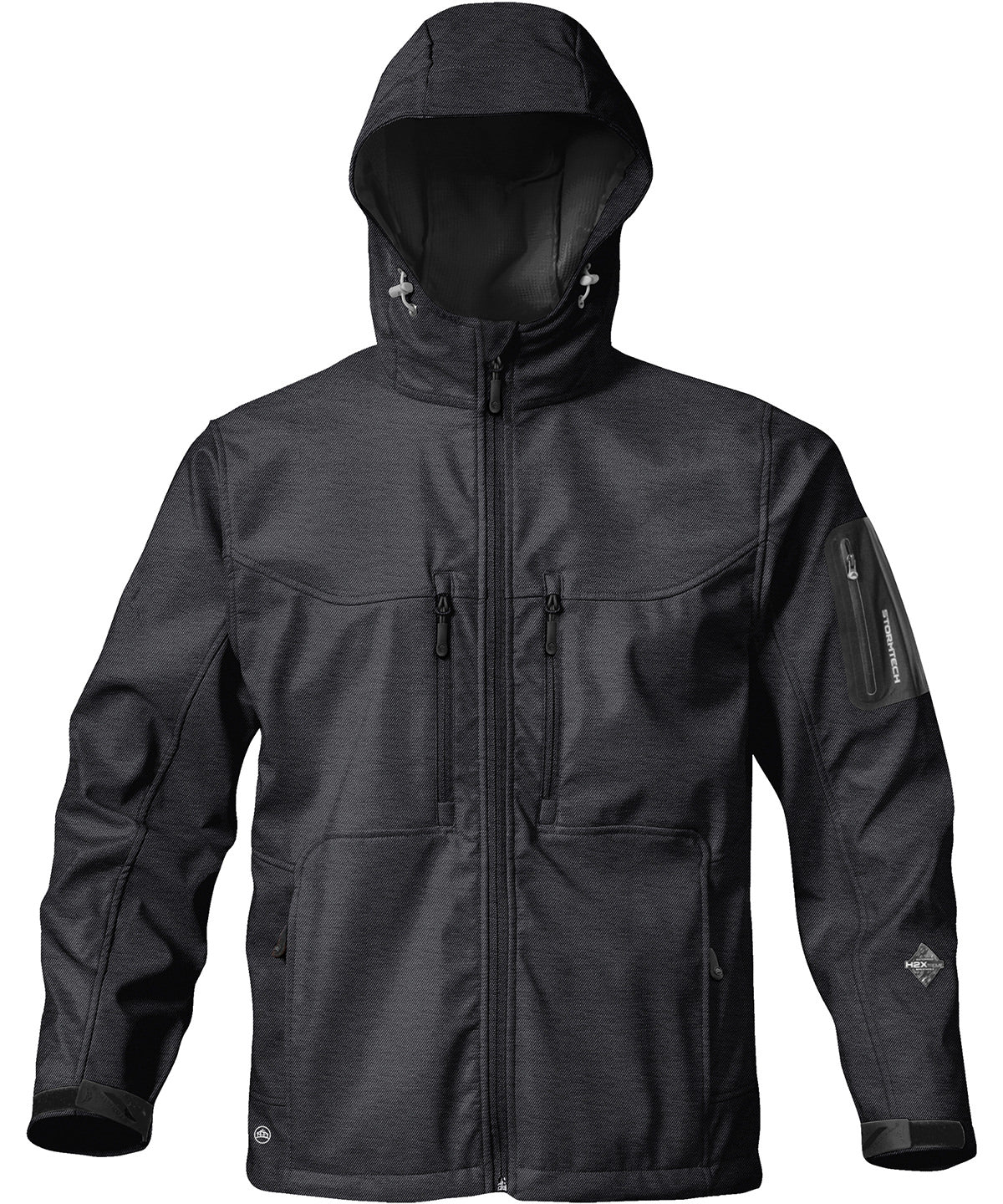 Charcoal Twill - Epsilon H2XTREME® shell - GarmentEmbroidery