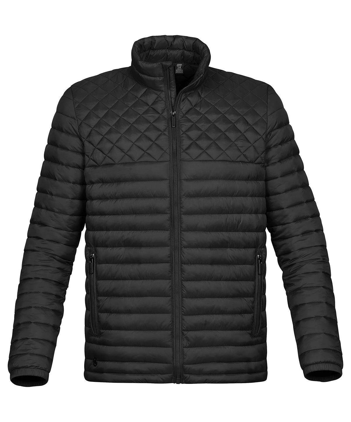 Black - Equinox thermal shell - GarmentEmbroidery
