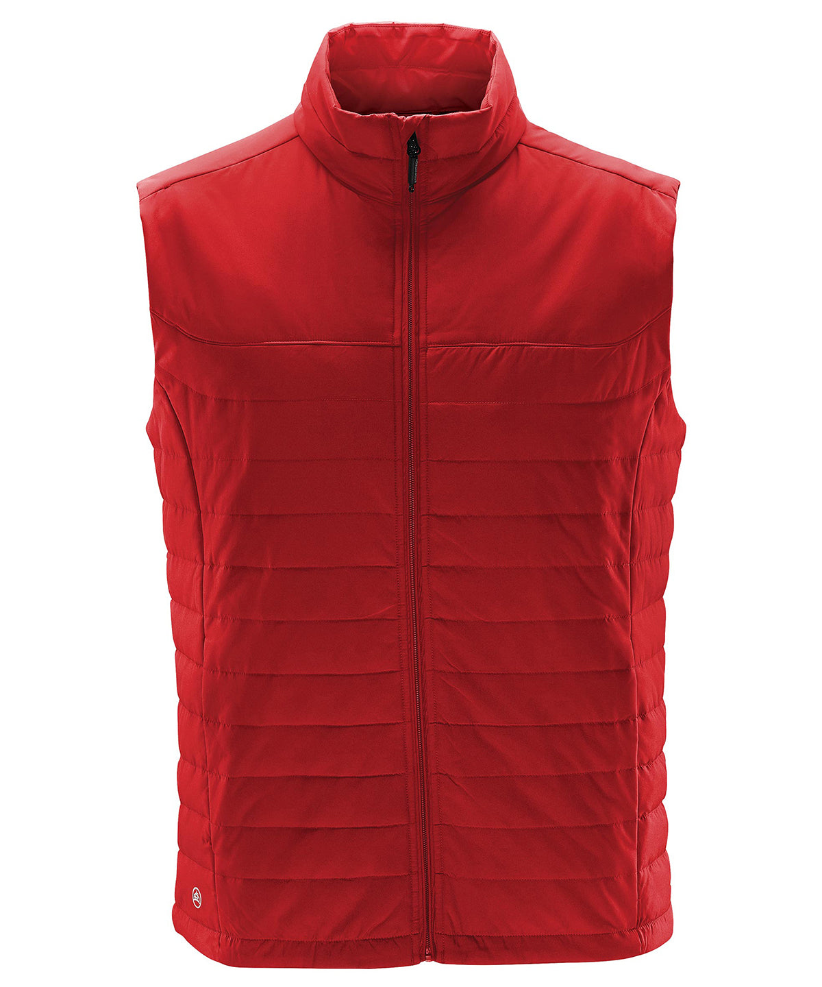 Red - Nautilus quilted bodywarmer - GarmentEmbroidery