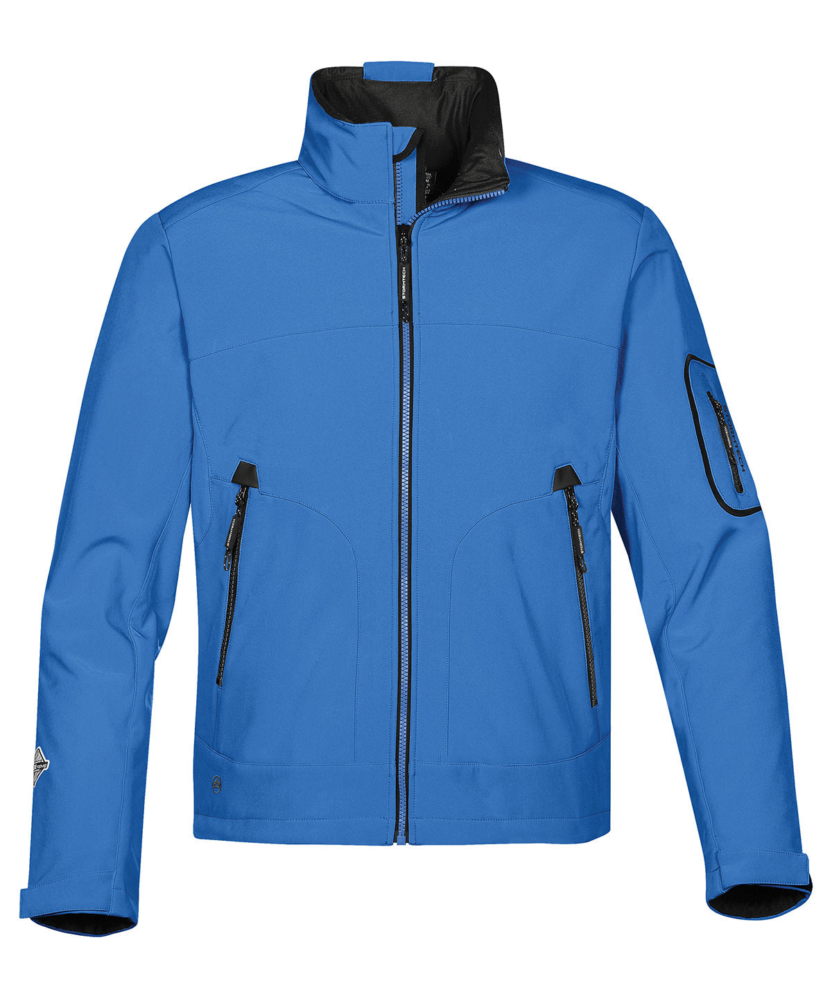 Marine Blue/Black - Cruise softshell - GarmentEmbroidery