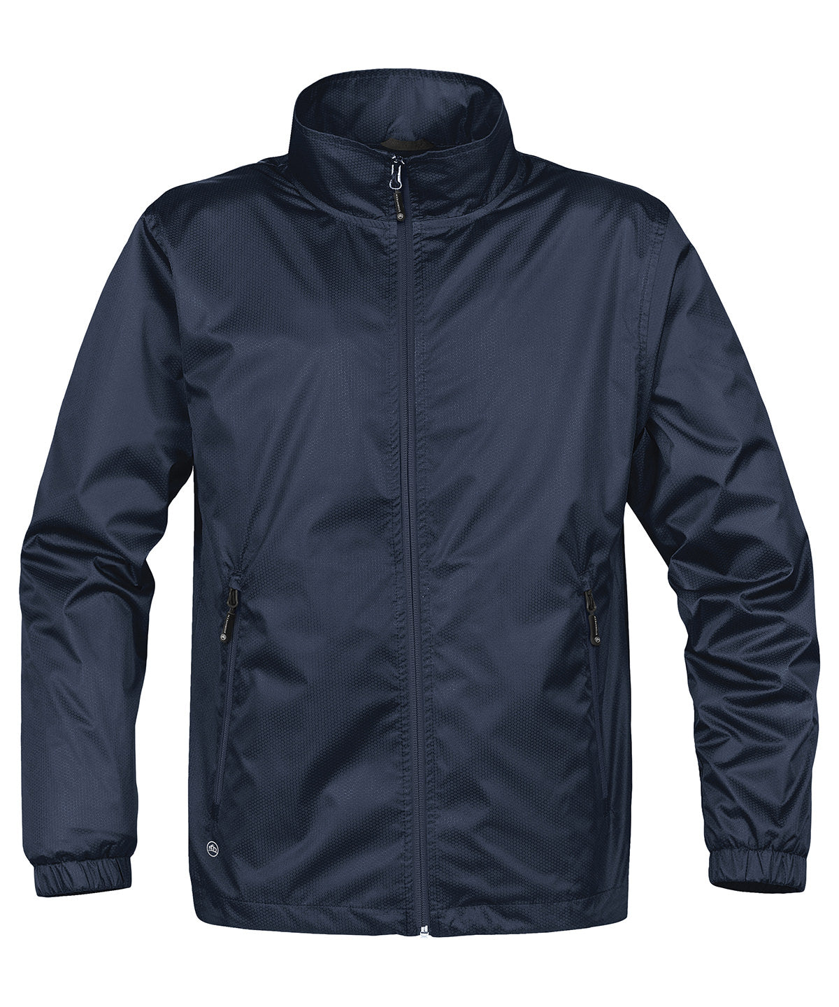 Navy/Navy - Axis shell jacket - GarmentEmbroidery