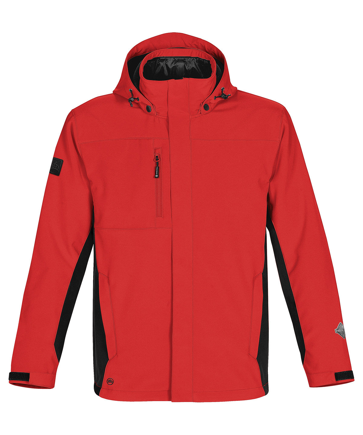 Red/Black - Atmosphere 3-in-1 jacket - GarmentEmbroidery