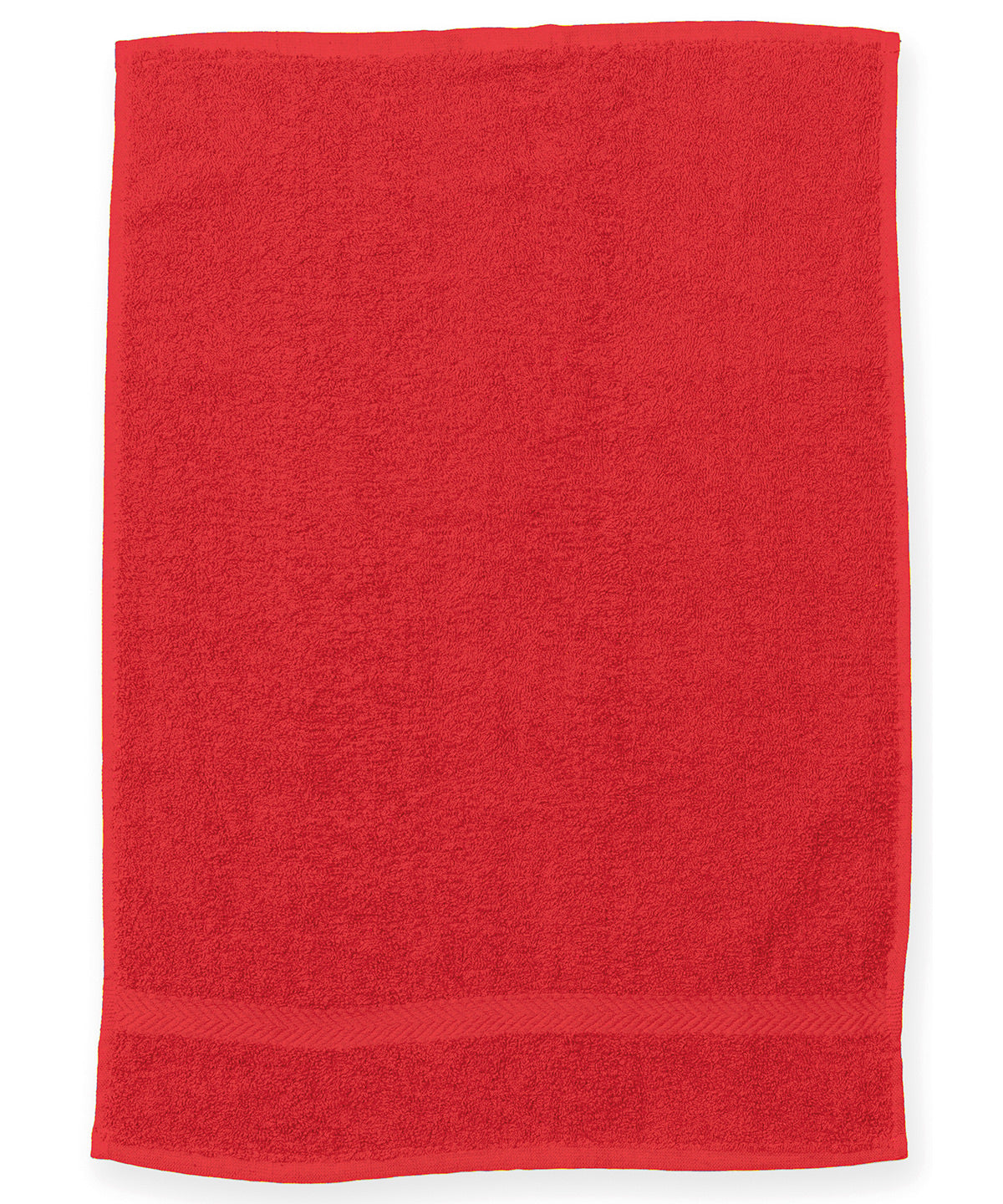 Red - Luxury range gym towel - GarmentEmbroidery