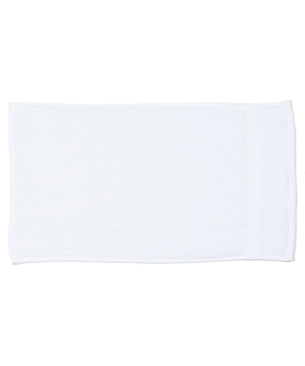 White - Luxury range guest towel - GarmentEmbroidery