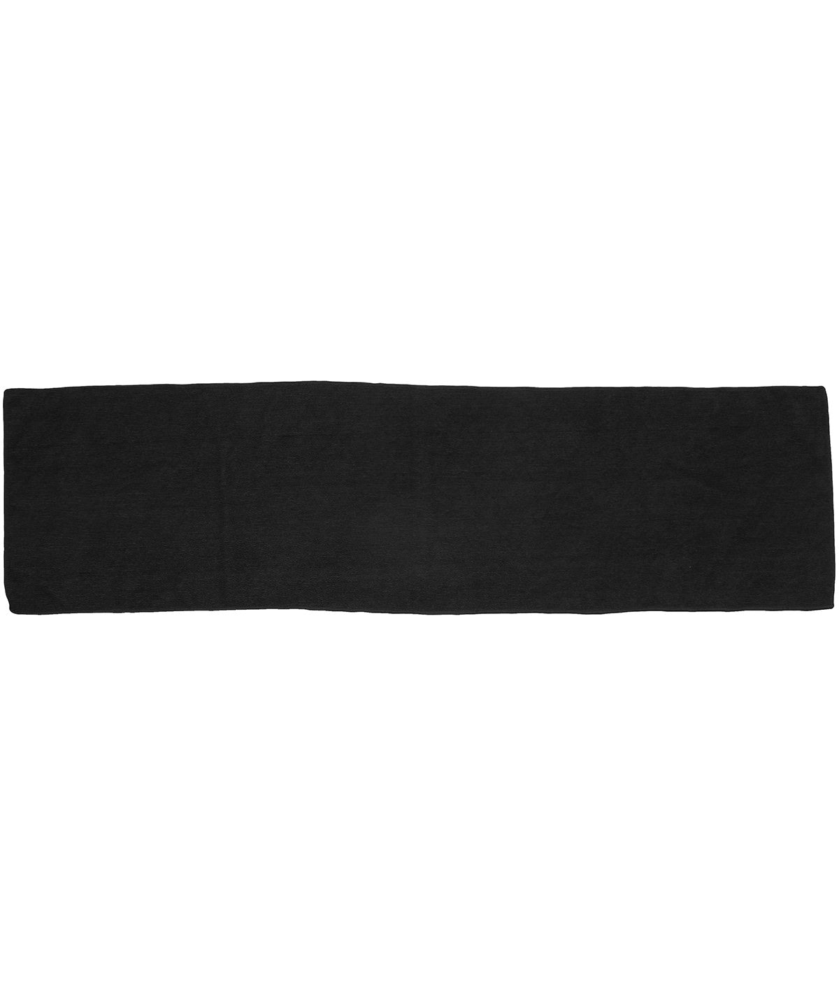 Black - Microfibre sports towel - GarmentEmbroidery