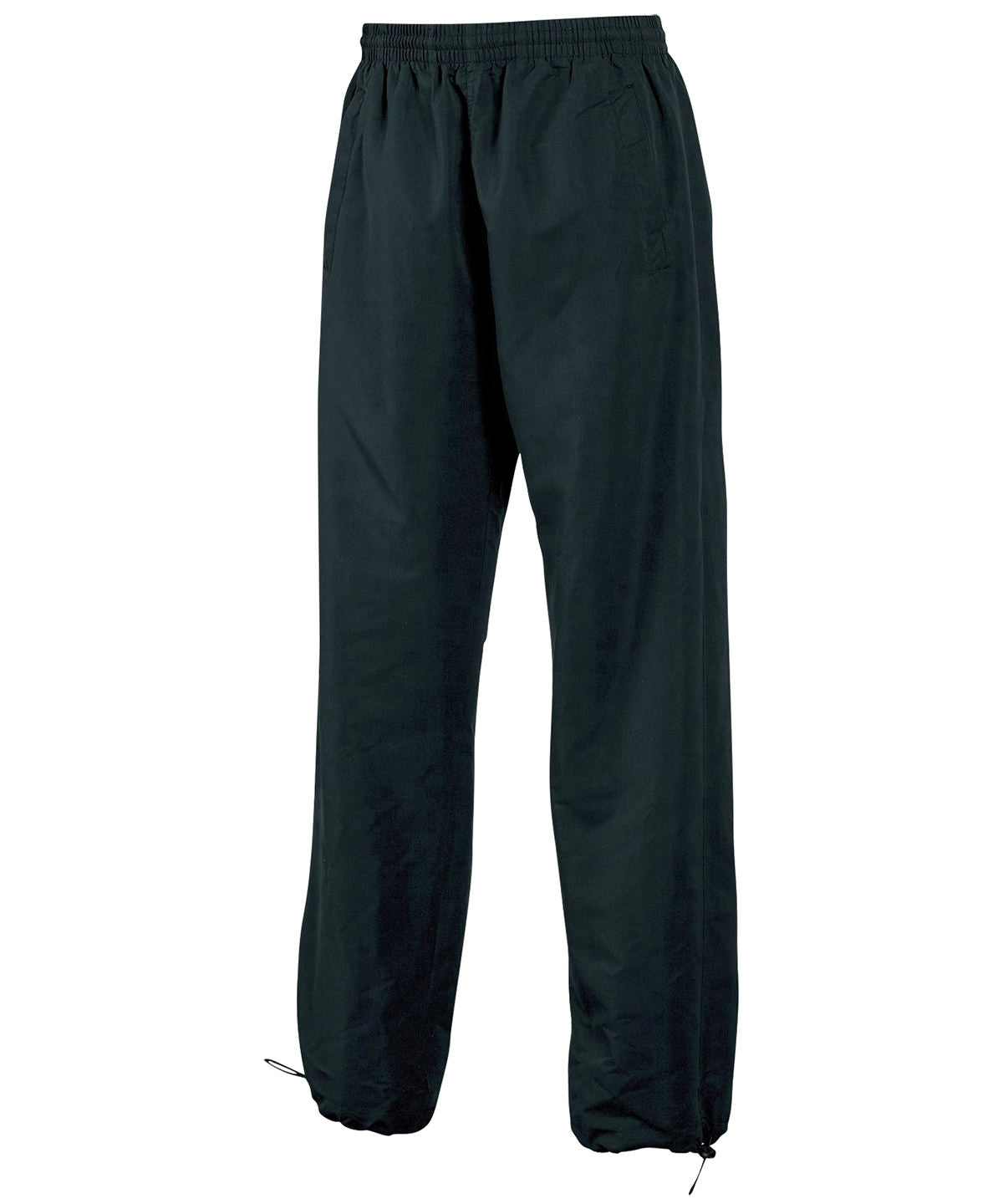 Navy - Open hem unlined training bottoms - GarmentEmbroidery