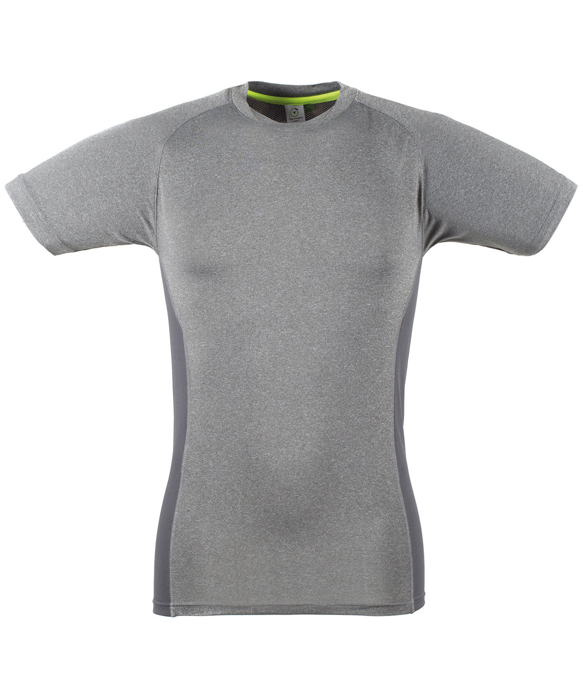 Grey Marl/Grey - Slim fit t-shirt - GarmentEmbroidery