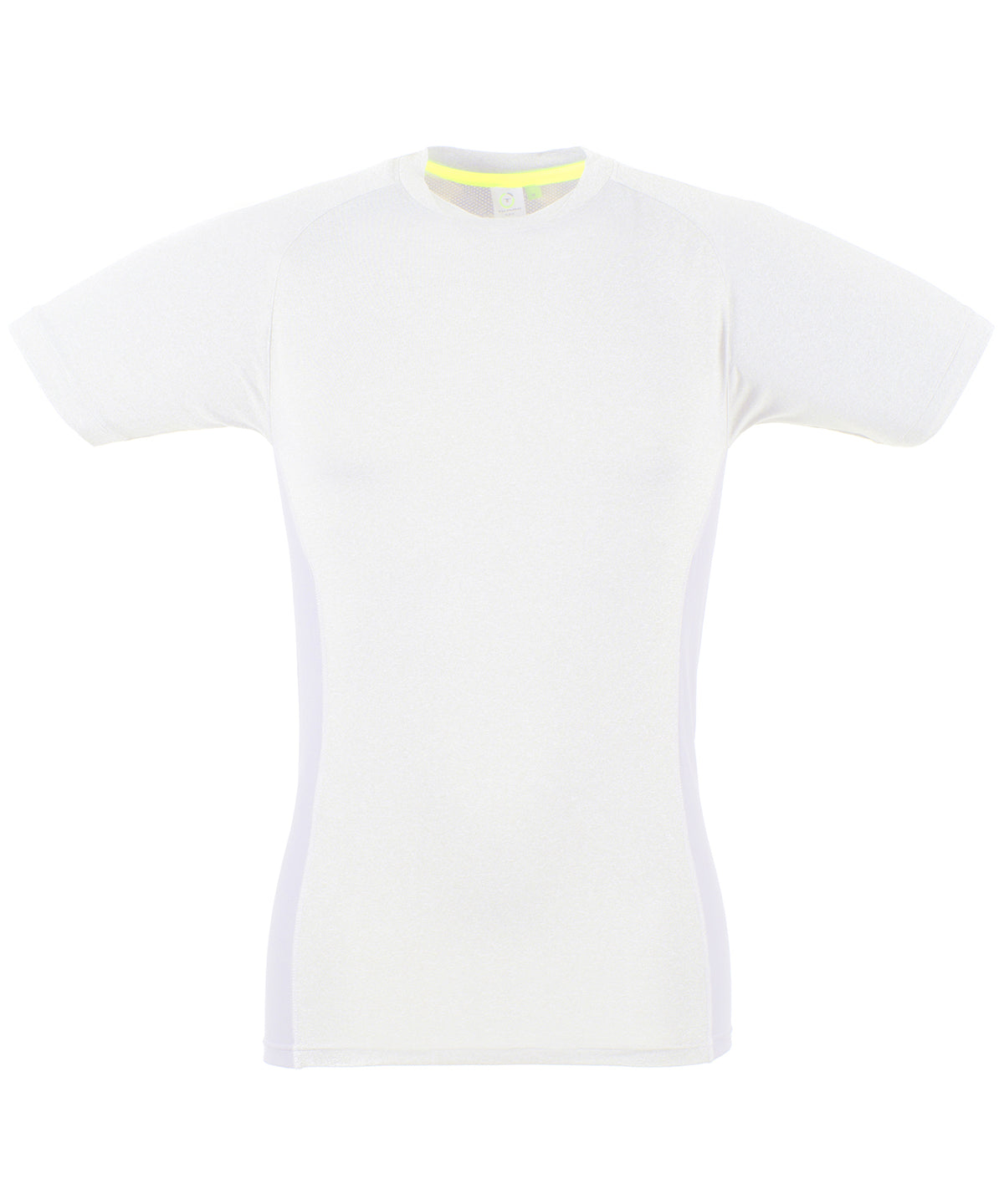 White/White - Slim fit t-shirt - GarmentEmbroidery