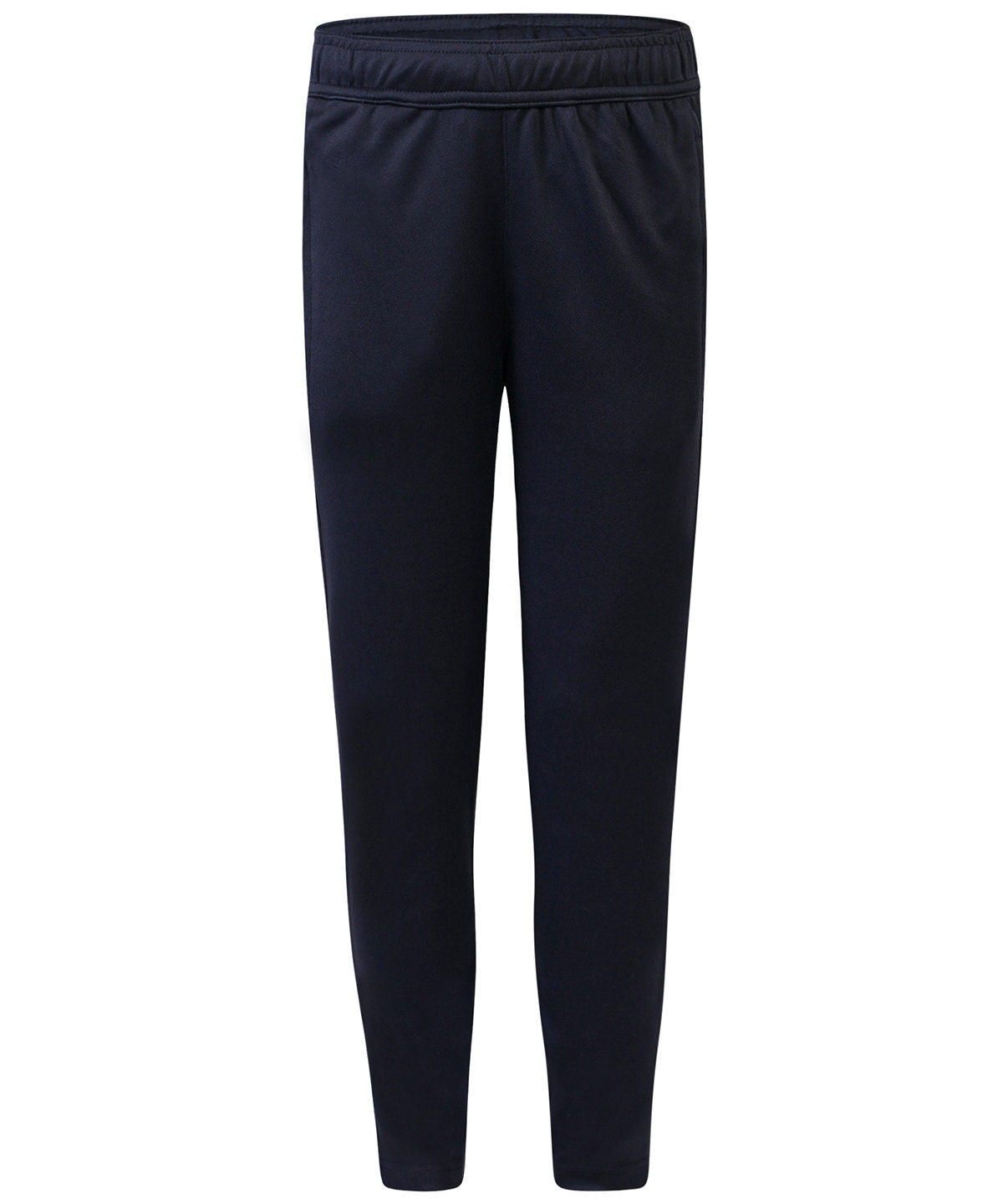 Navy - Kids slim leg training pant - GarmentEmbroidery