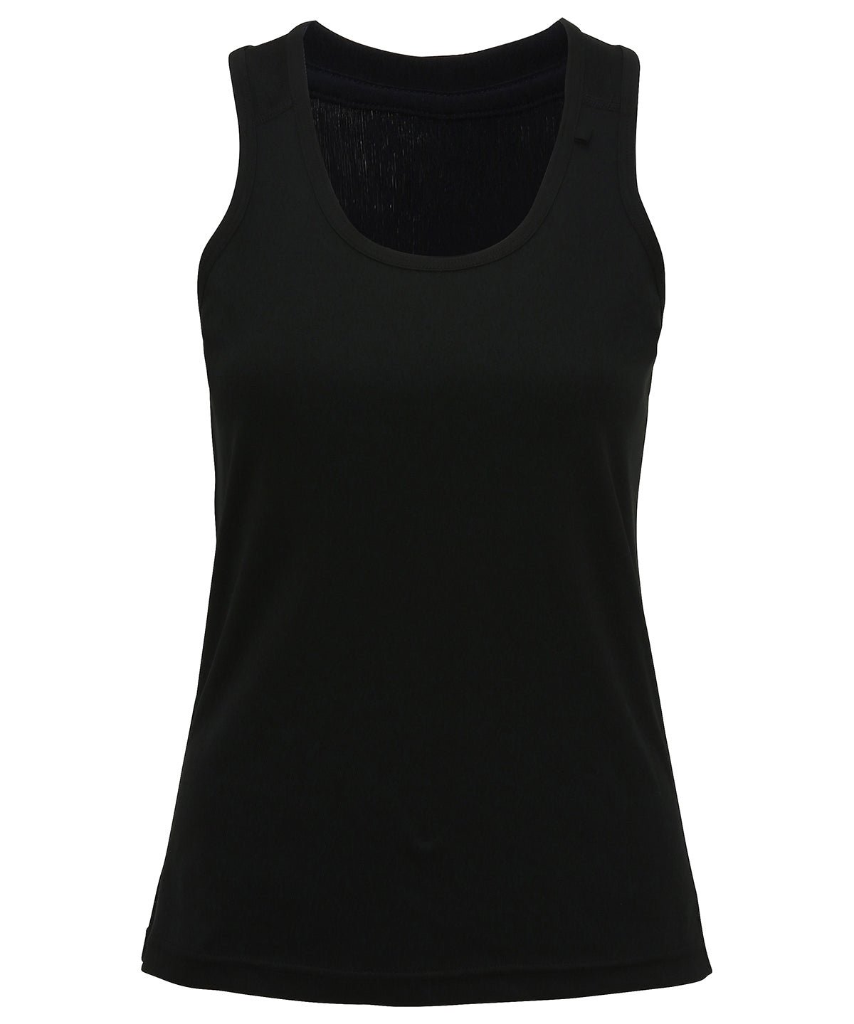 Black - Women's TriDri® panelled fitness vest - GarmentEmbroidery