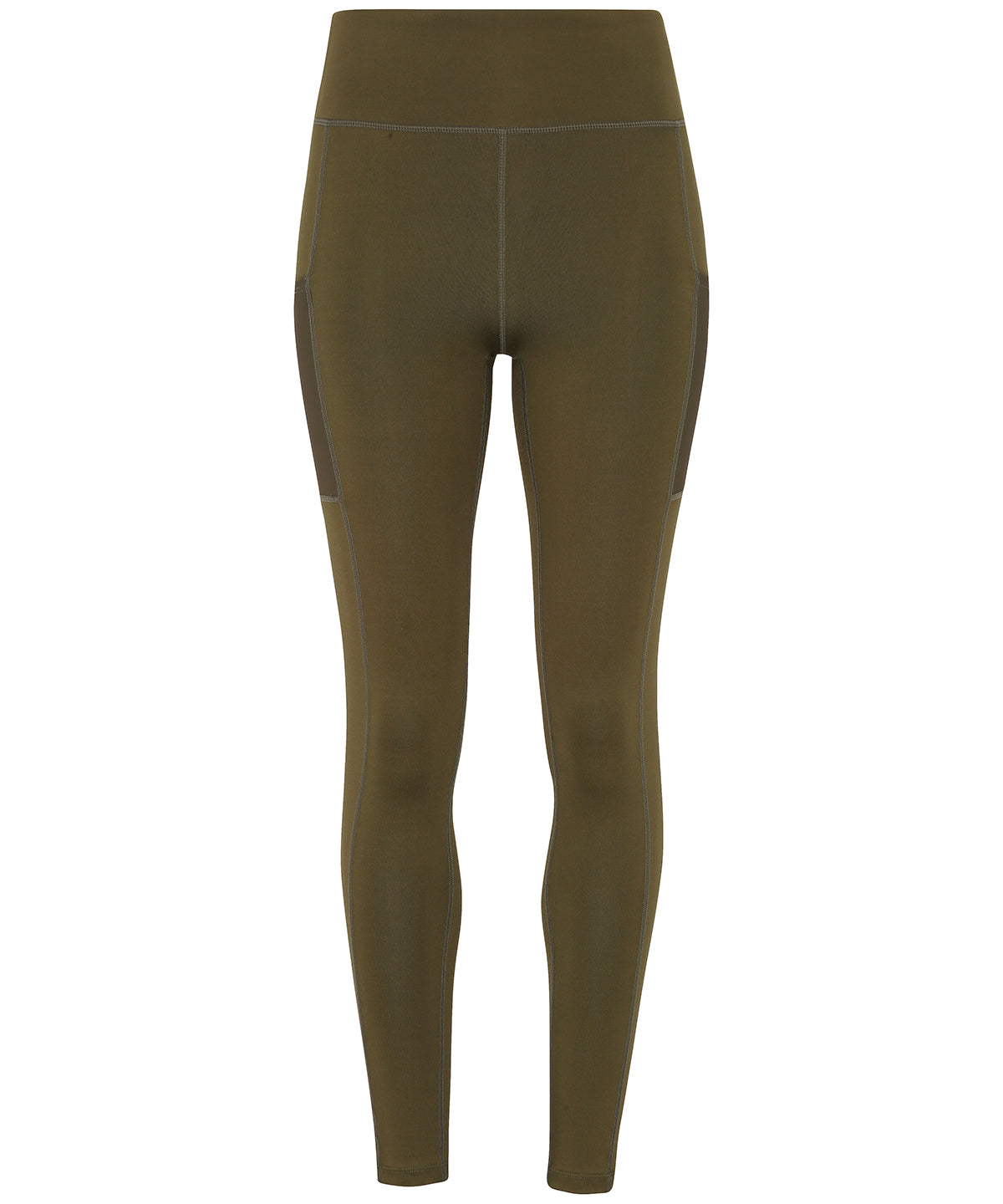Olive - Women's TriDri® performance compression leggings - GarmentEmbroidery