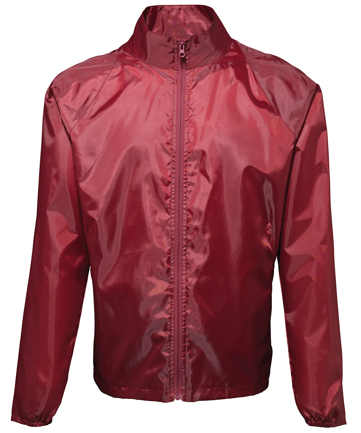 Burgundy - Lightweight jacket - GarmentEmbroidery