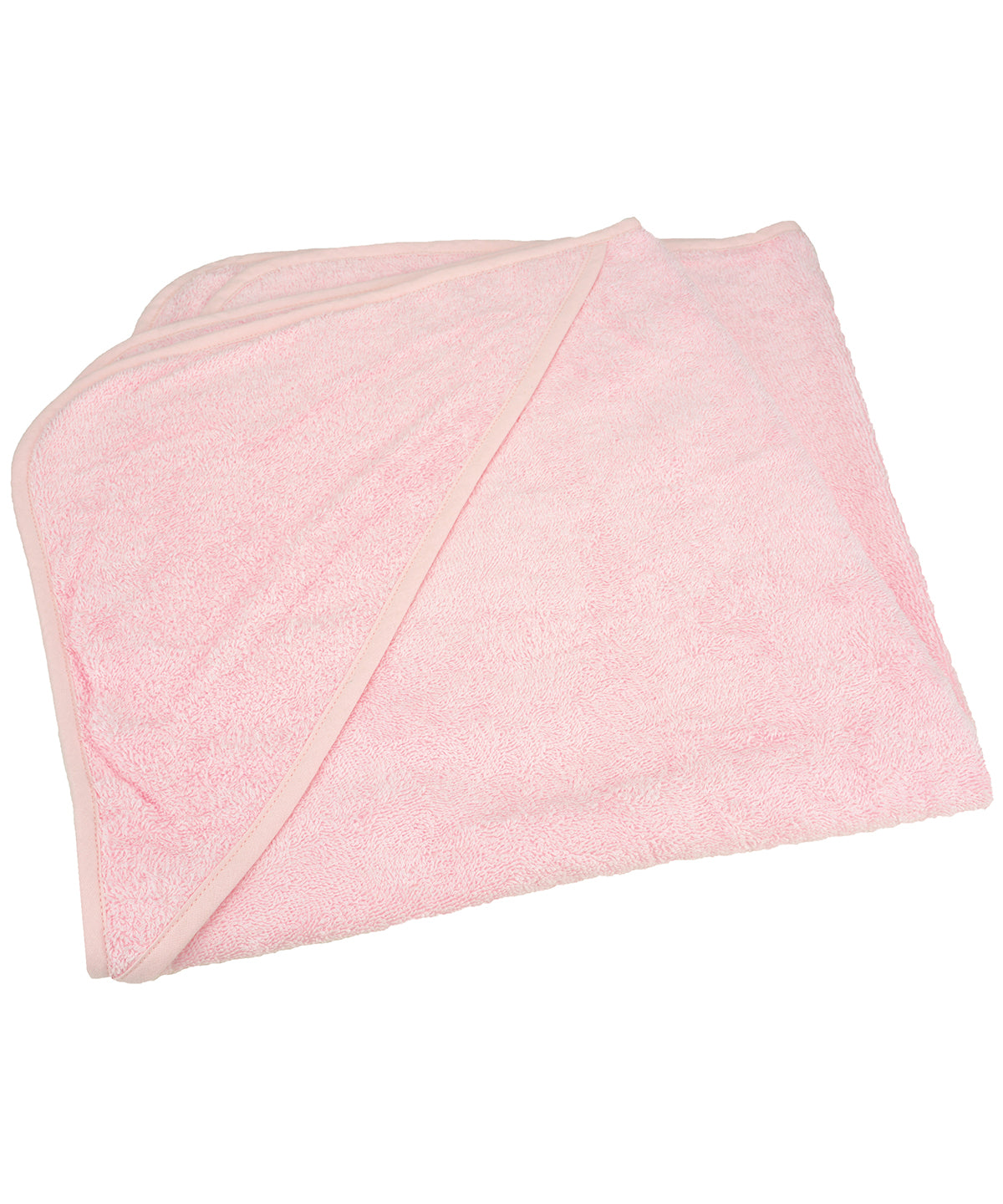 Light Pink/Light Pink/Light Pink - ARTG® Babiezz® medium baby hooded towel - GarmentEmbroidery