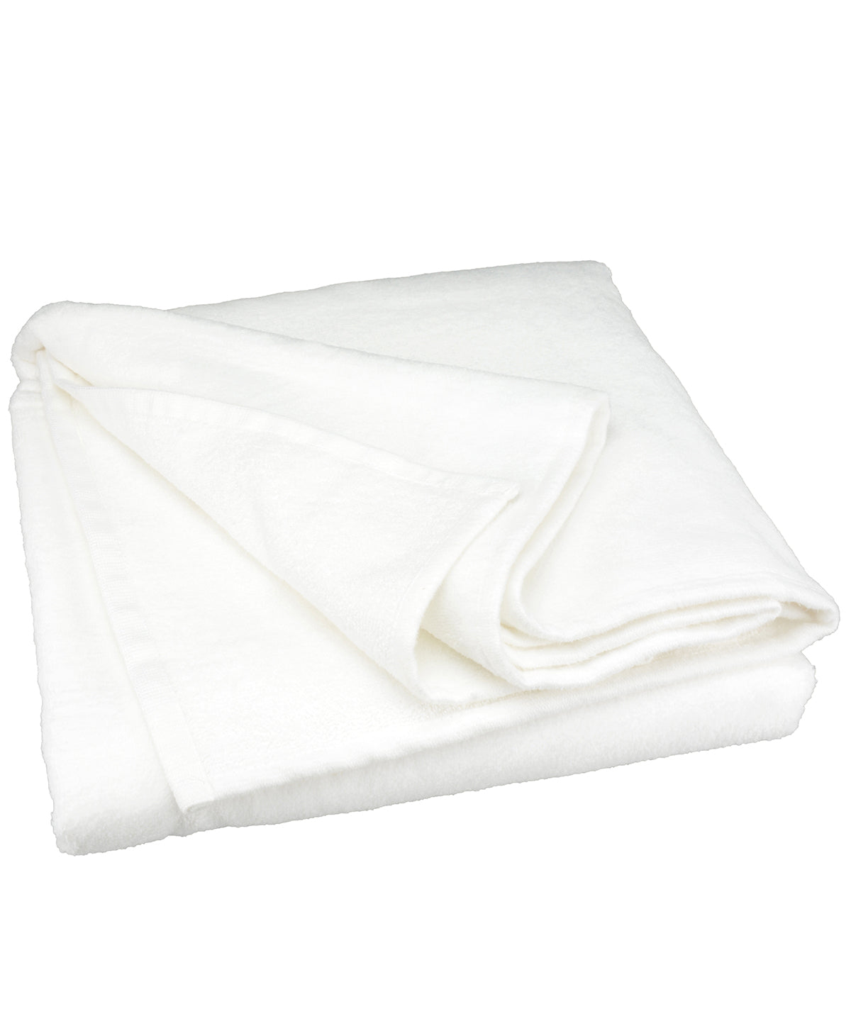 White/White - ARTG® SUBLI-Me® all-over beach towel - GarmentEmbroidery