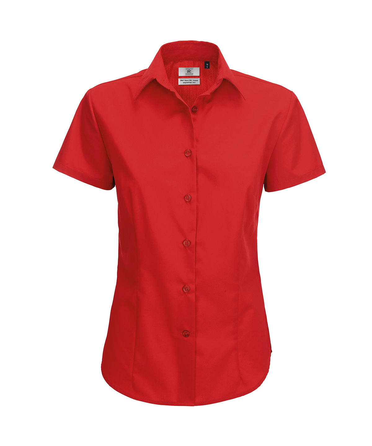 Deep red - B&C Smart short sleeve /women - GarmentEmbroidery