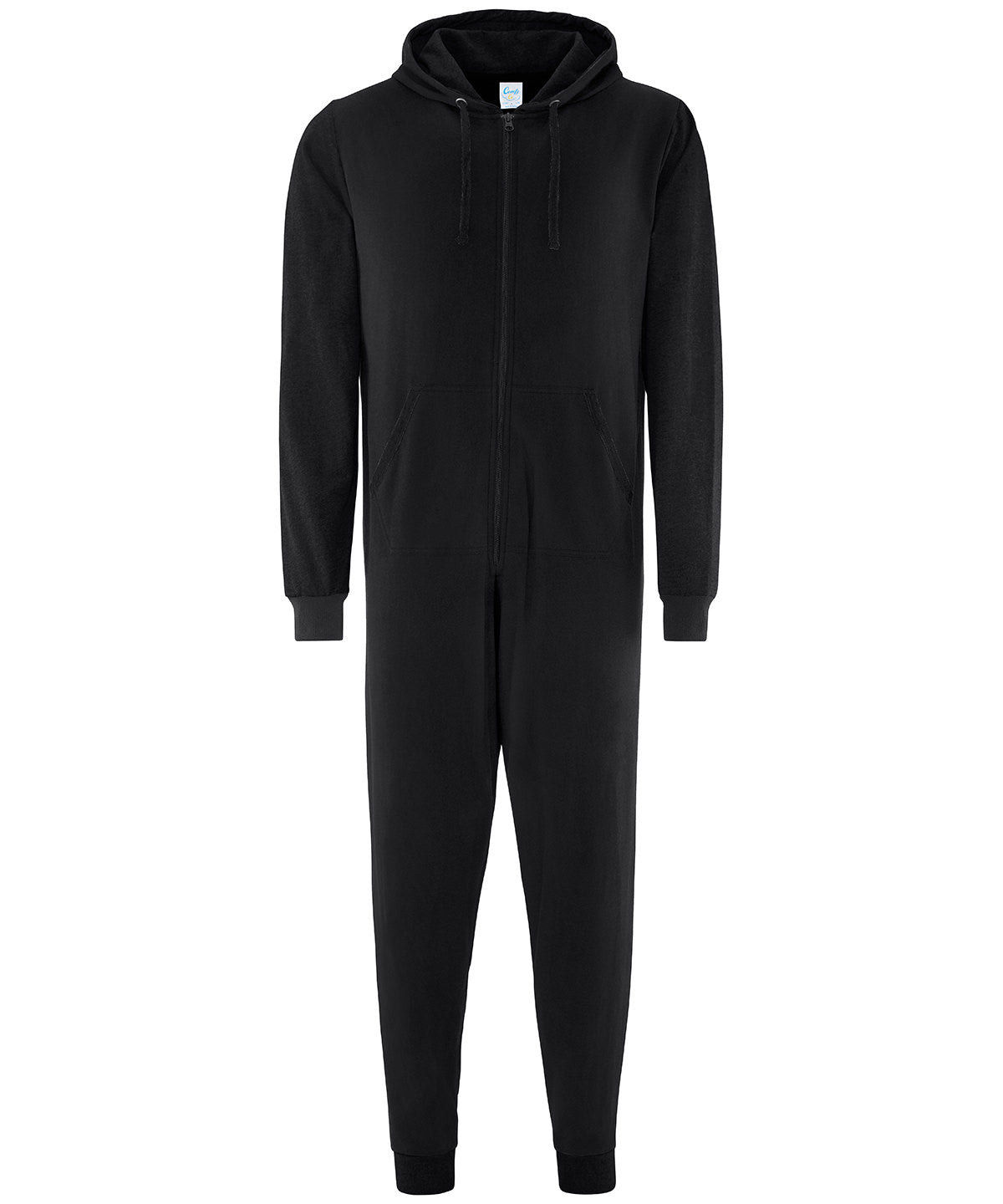 Black/Black - Contrast all-in-one - GarmentEmbroidery