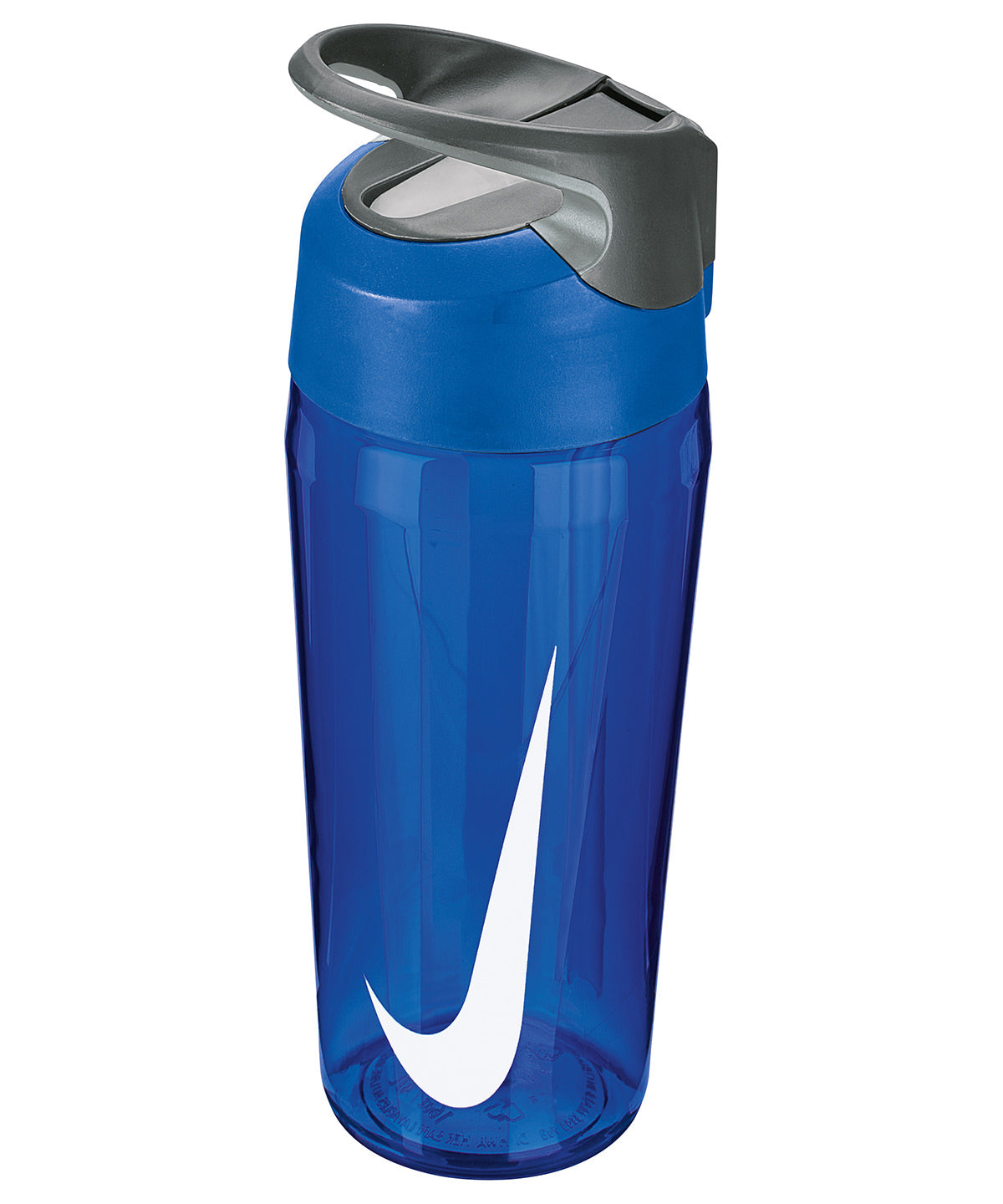 Game Royal/Cool Grey/White - Hypercharge straw bottle 16oz - GarmentEmbroidery