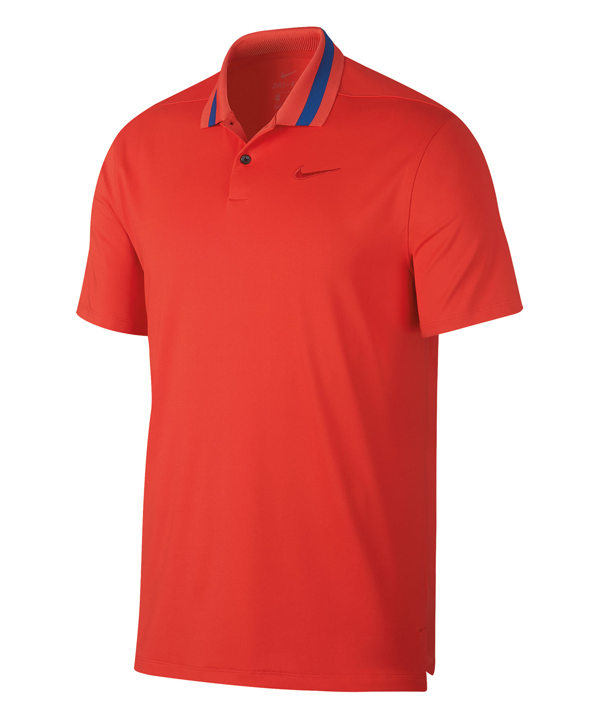 Habanero Red/Blue Void/Habanero Red - Dry vapor colour block polo - GarmentEmbroidery