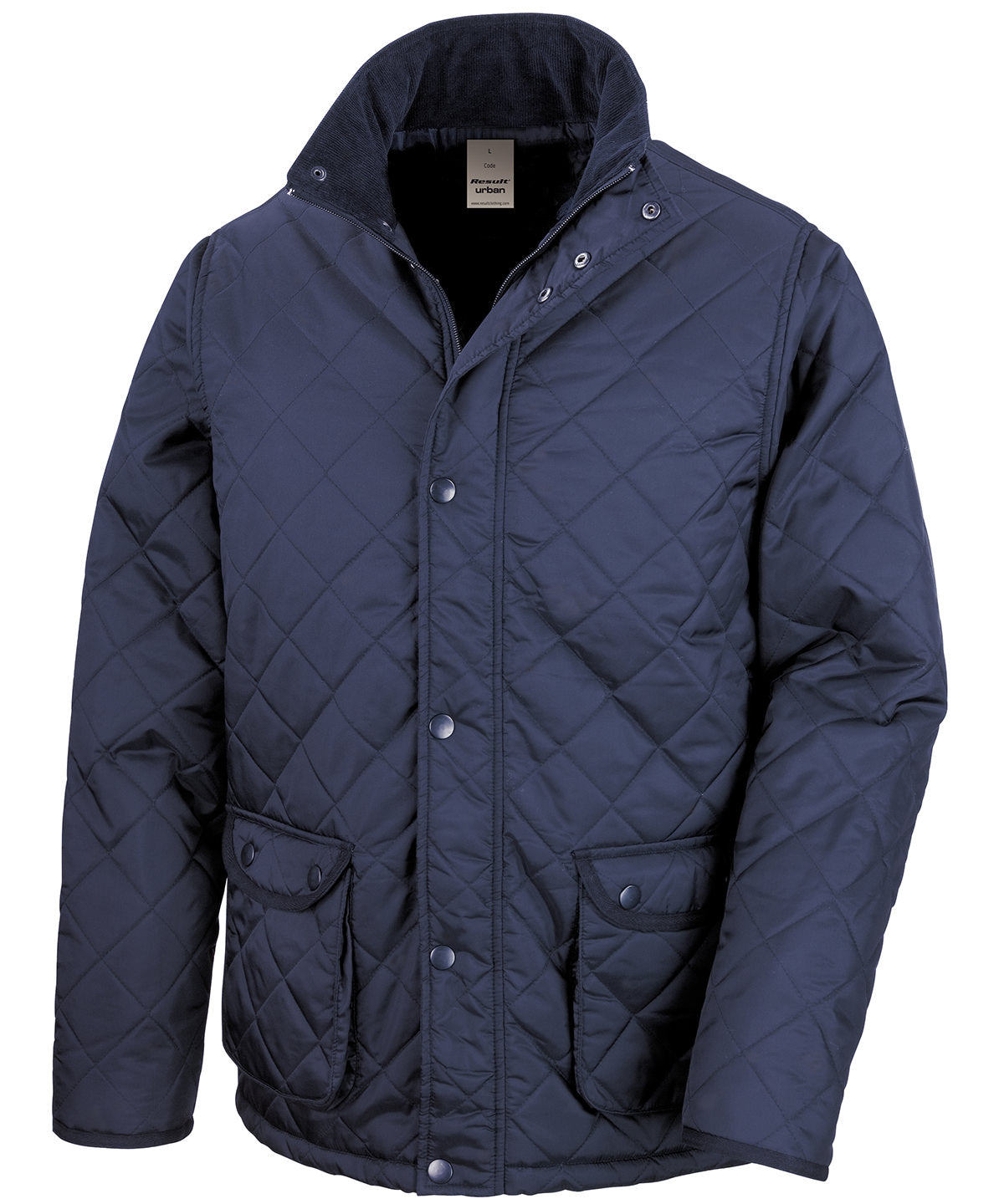 Navy - Urban Cheltenham jacket - GarmentEmbroidery