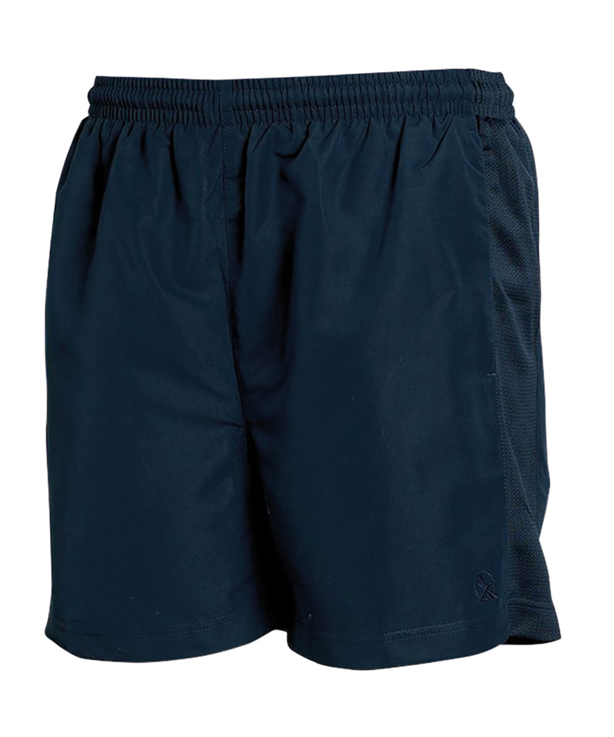 Navy - Lined performance sports shorts - GarmentEmbroidery