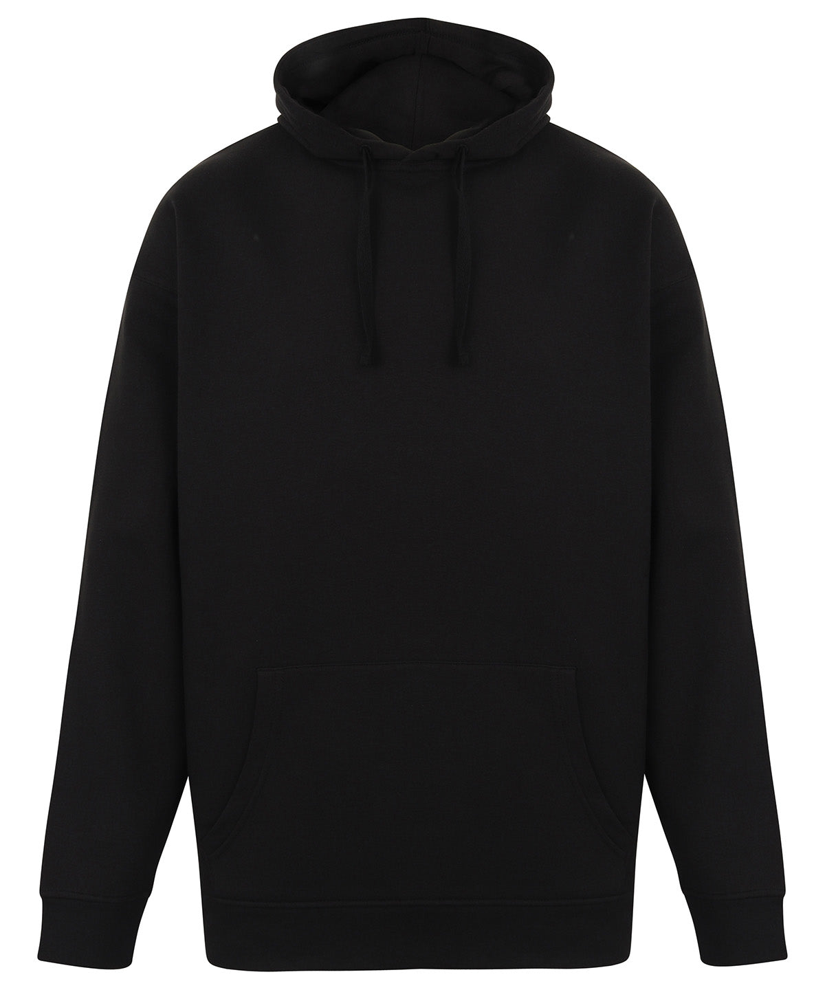 Black - Oversized hoodie - GarmentEmbroidery
