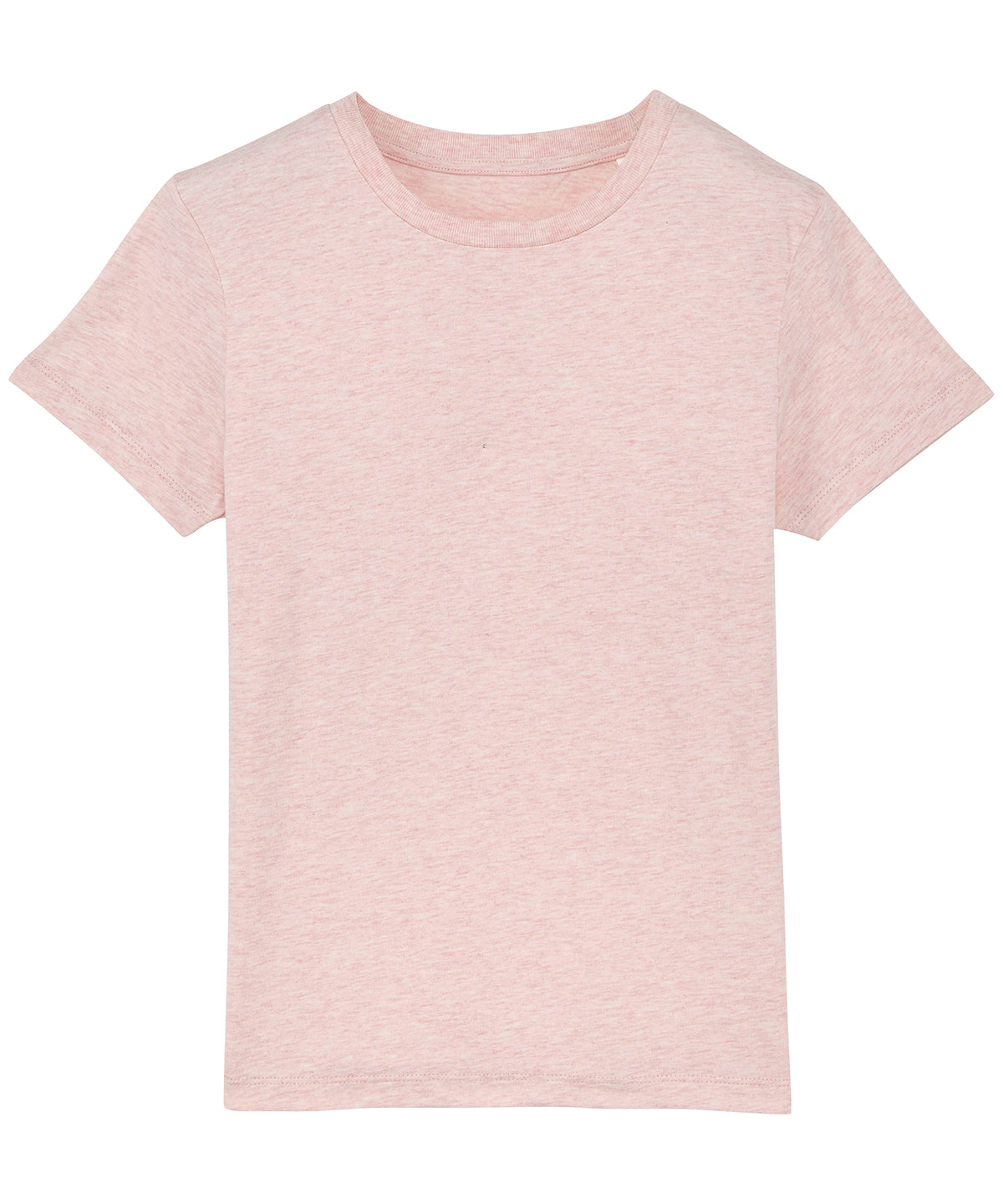 Cream Heather Pink - Kids mini Creator iconic t-shirt (STTK909) - GarmentEmbroidery