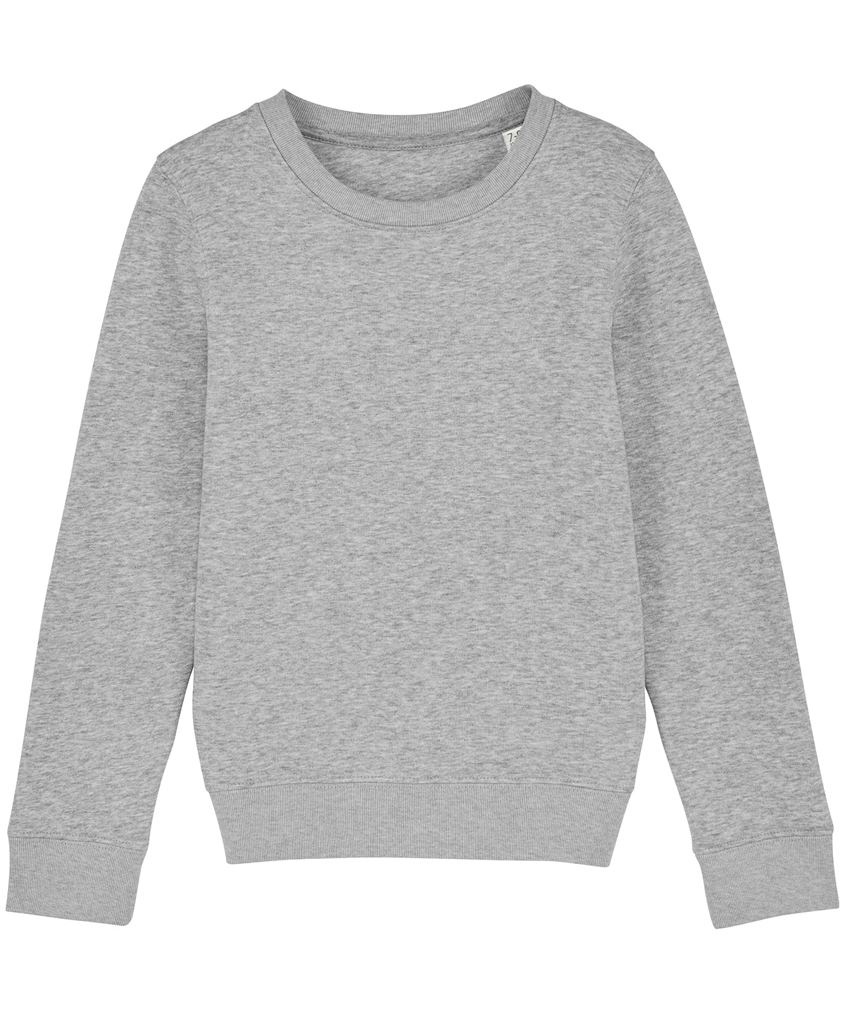 Heather Grey - Kids mini Changer iconic crew neck sweatshirt (STSK913) - GarmentEmbroidery