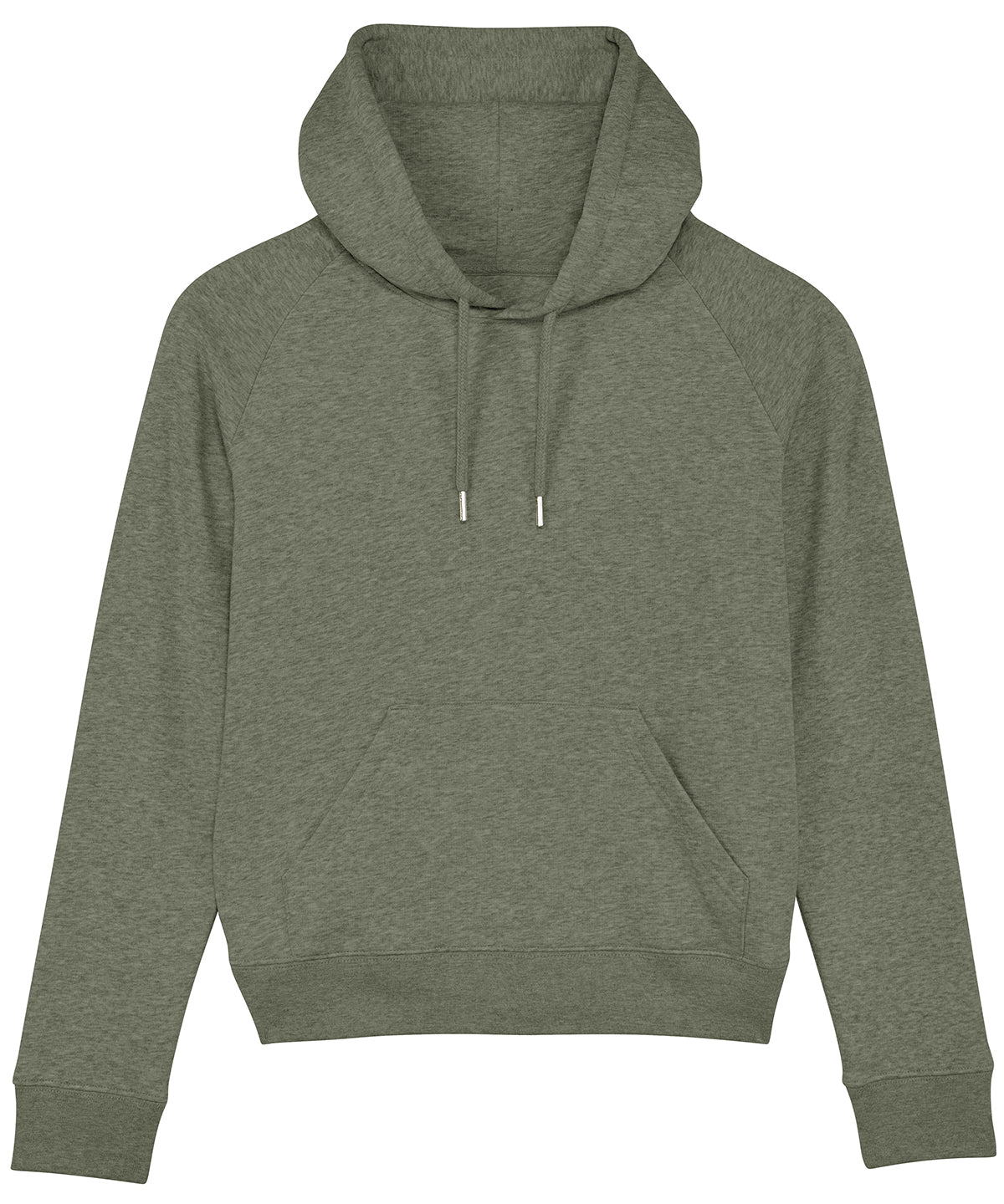 Mid Heather Khaki - Women's Stella Trigger iconic hoodie sweatshirt (STSW148) - GarmentEmbroidery