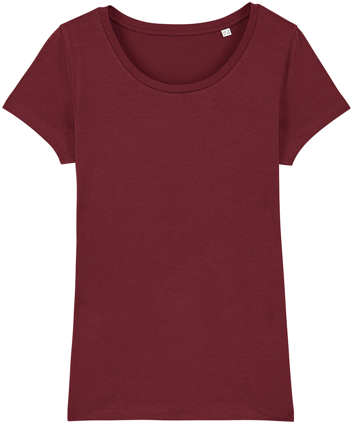 Burgundy - Women's Stella Lover iconic t-shirt (STTW017) - GarmentEmbroidery