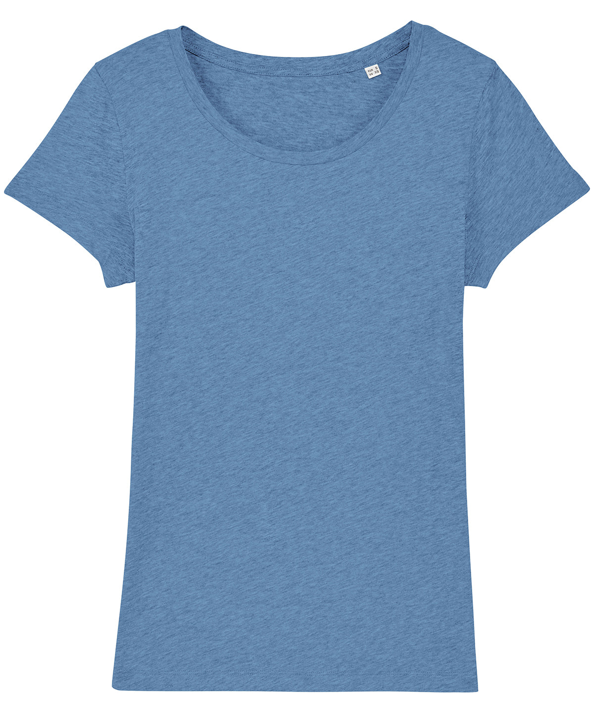 Mid Heather Blue - Women's Stella Lover iconic t-shirt (STTW017) - GarmentEmbroidery