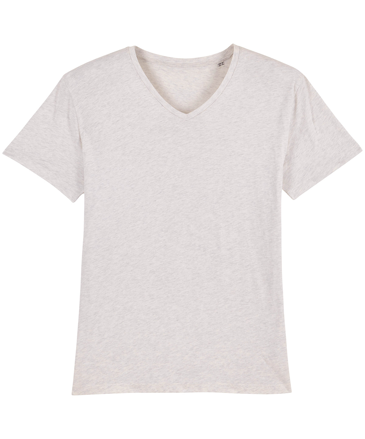 Cream Heather Grey - Stanley Presenter v-neck t-shirt (STTM562) - GarmentEmbroidery