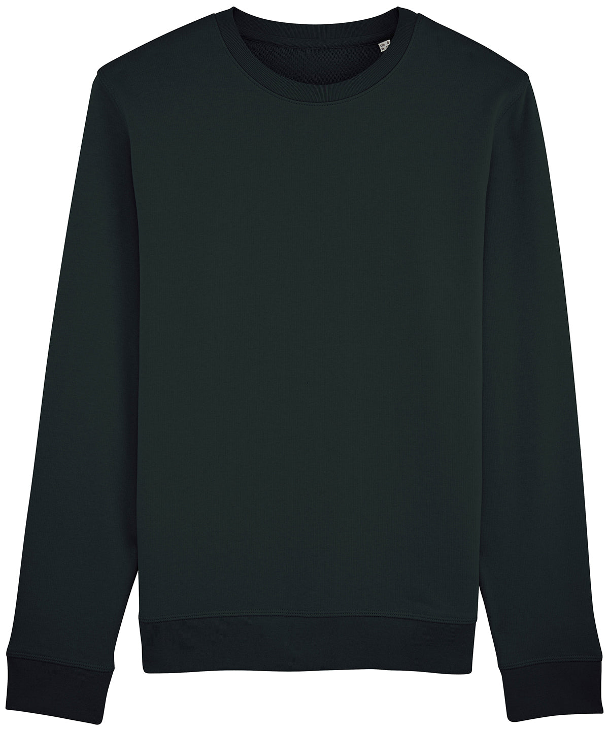 Black* - Unisex Rise essential crew neck sweatshirt (STSU811) - GarmentEmbroidery