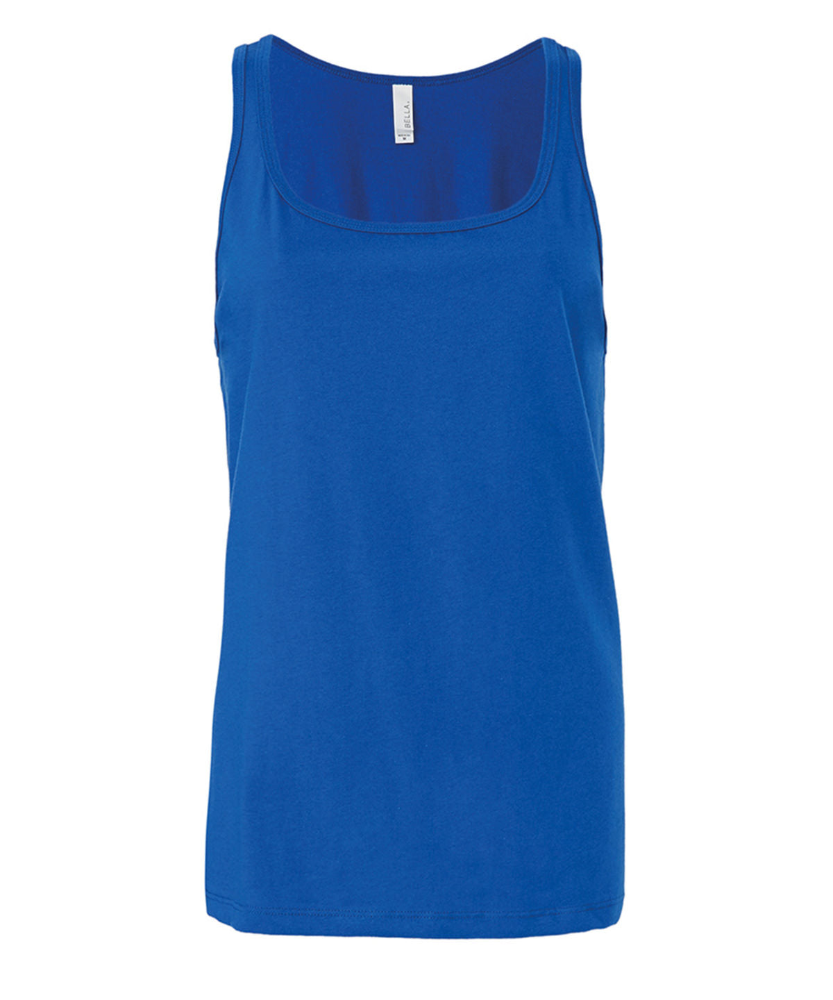 True Royal - Women's relaxed Jersey tank top - GarmentEmbroidery