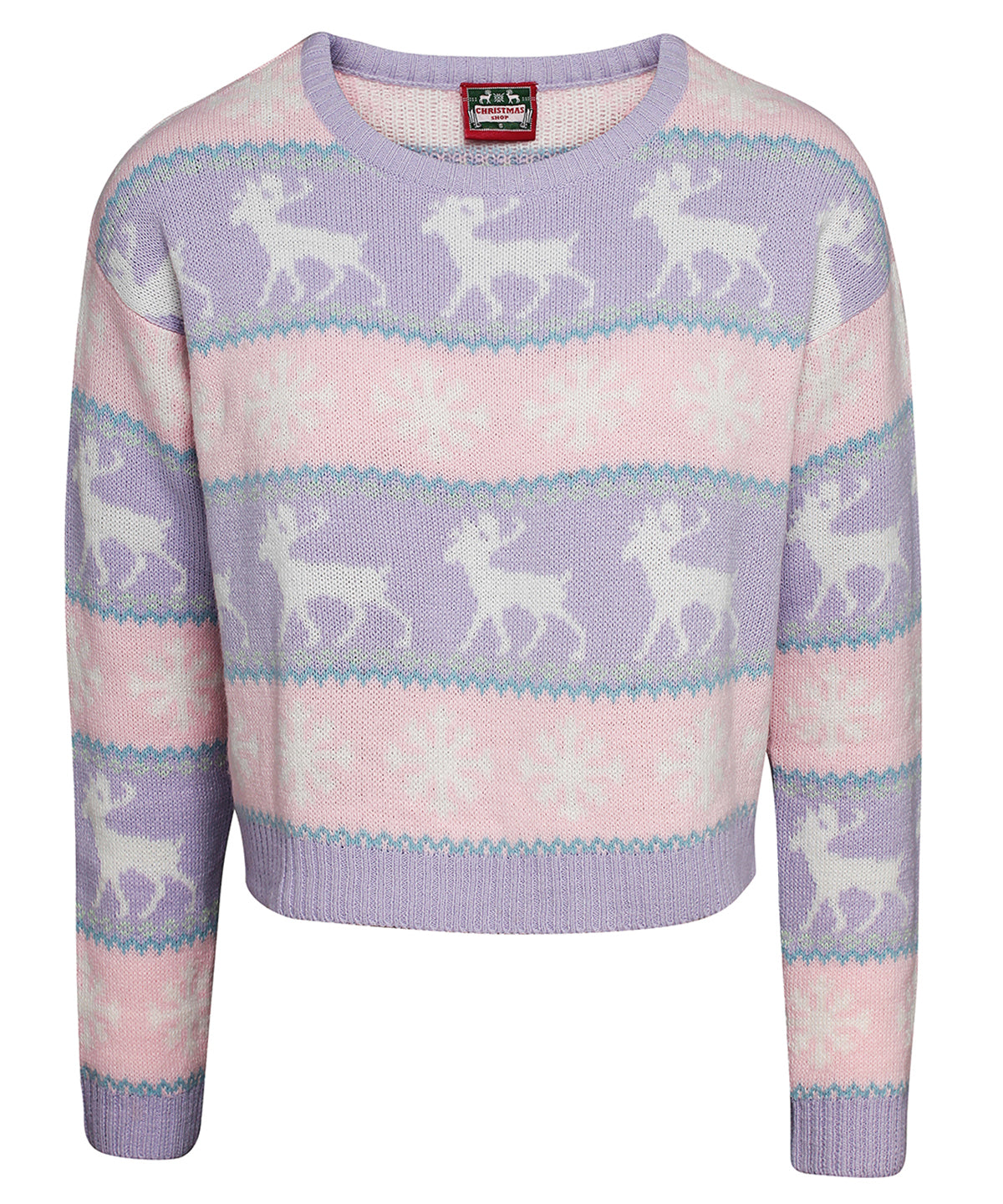 Pastel - Women's boxy Nordic jumper - GarmentEmbroidery