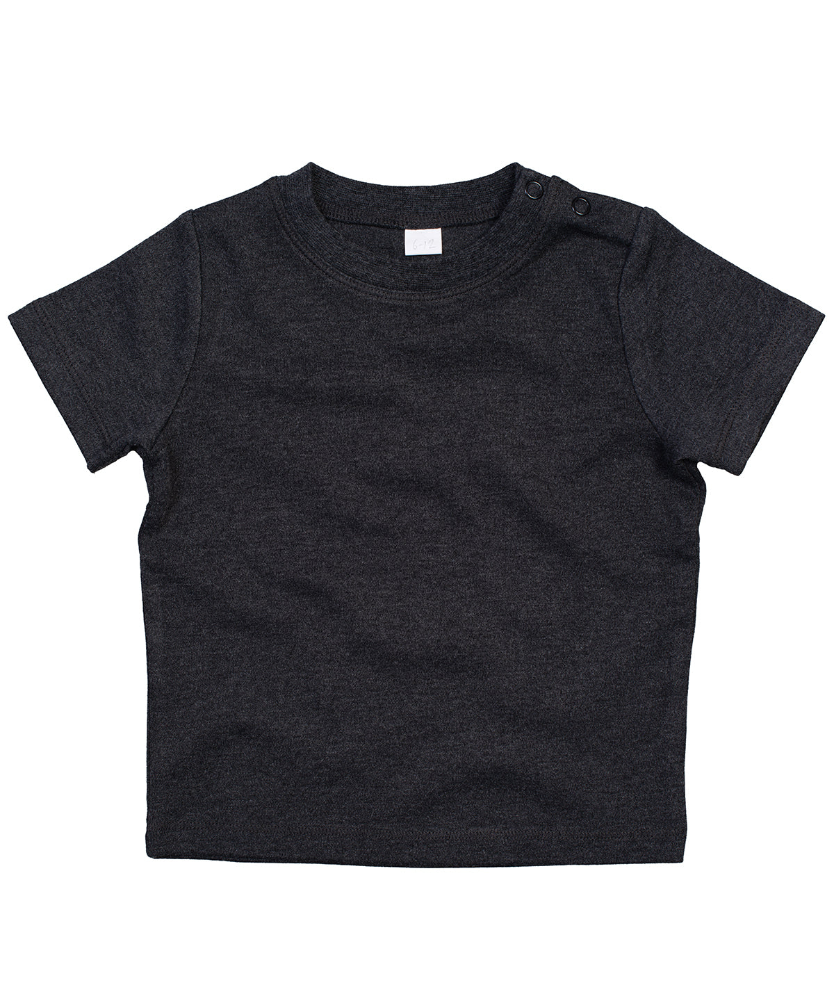 Charcoal Grey Melange - Baby T - GarmentEmbroidery