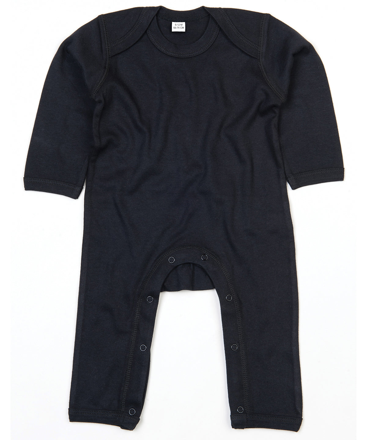 Black - Baby rompersuit - GarmentEmbroidery